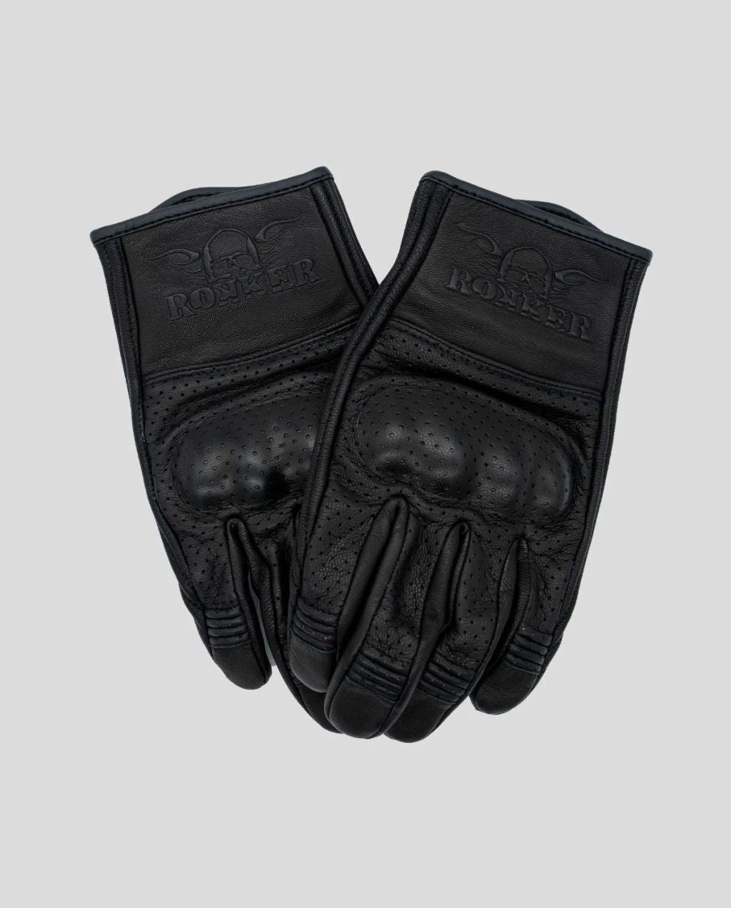 GLOVE TUCSON PERFORATED black