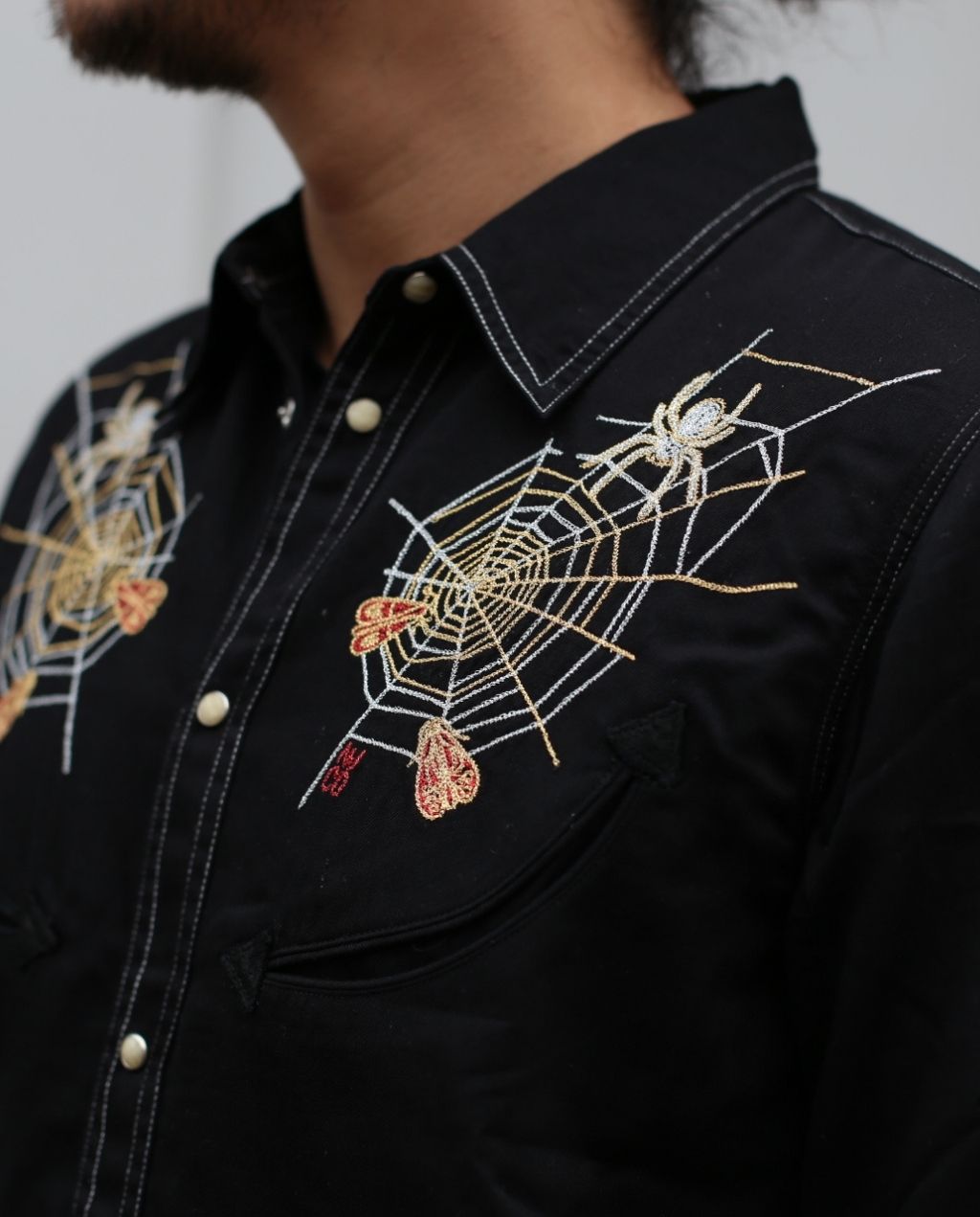 STELLAN SPIDER WEB blk