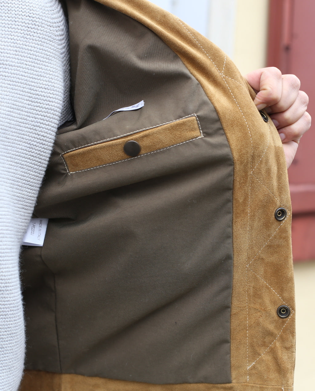 TRUCKER JACKET SUEDE