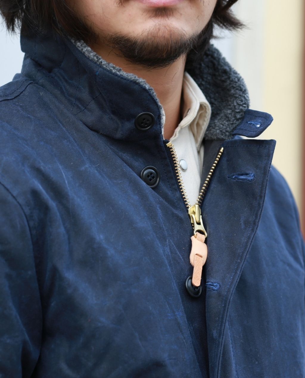 NEW DECK JACKET navy