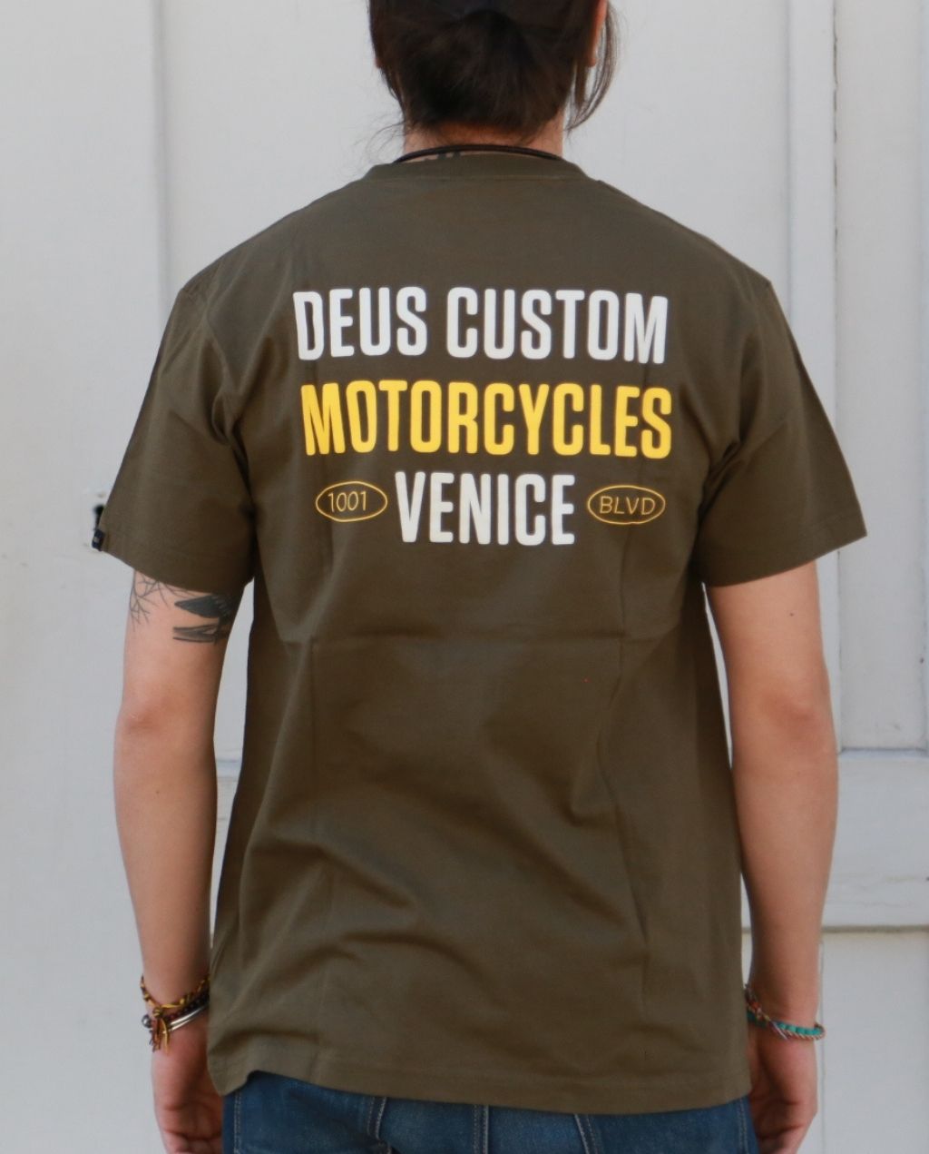 DEUS EX MACHINA PANORAMA T-SHIRT olive