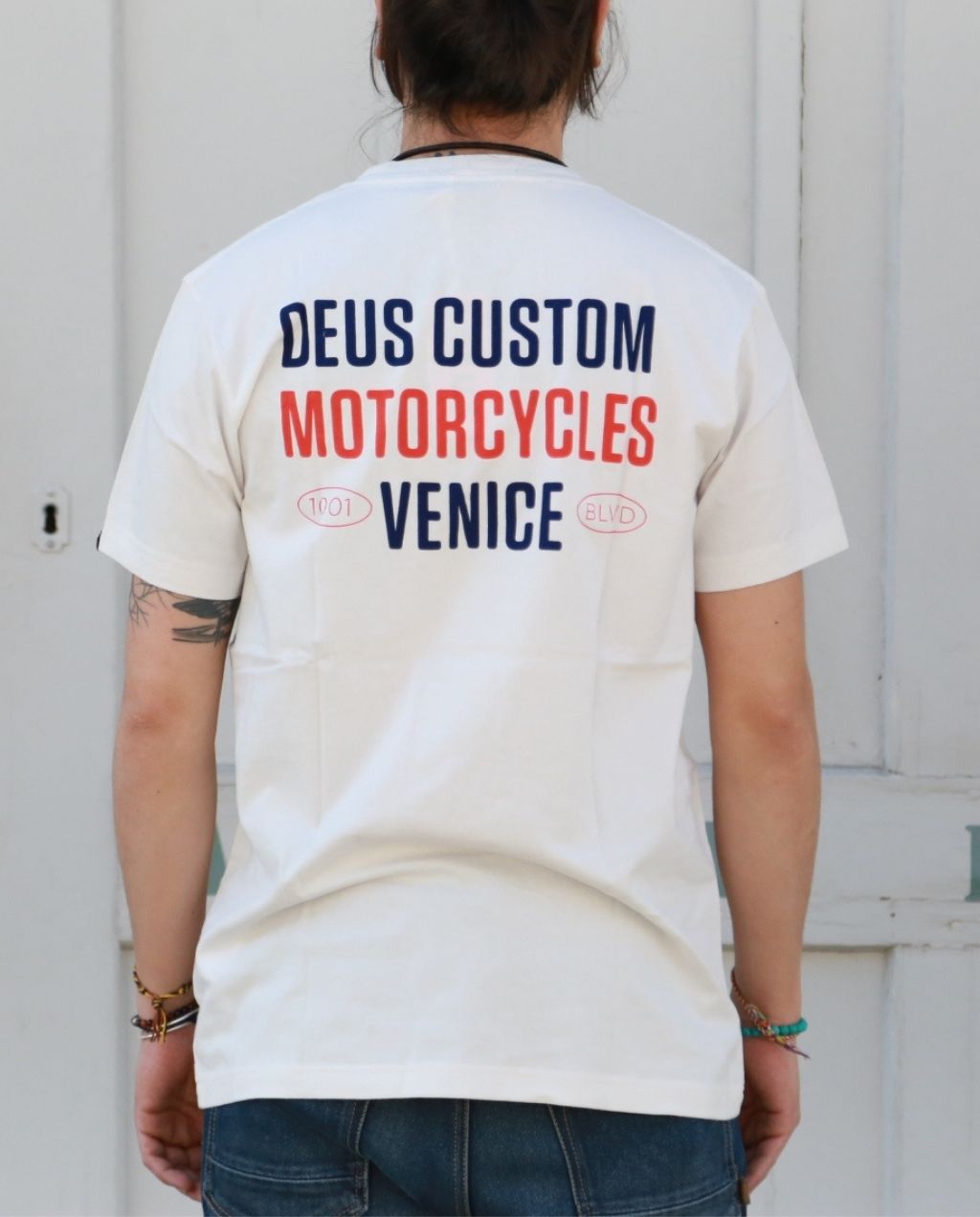 DEUS EX MACHINA PANORAMA T-SHIRT white