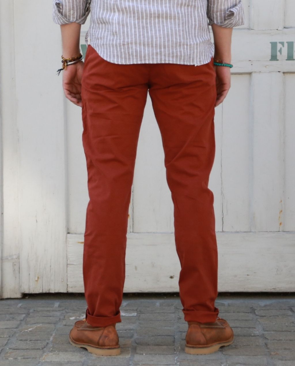 TEO CHINO bordeaux