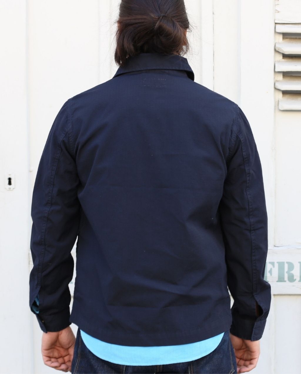 TELLASON FIELD JACKET RIPSTOP navy
