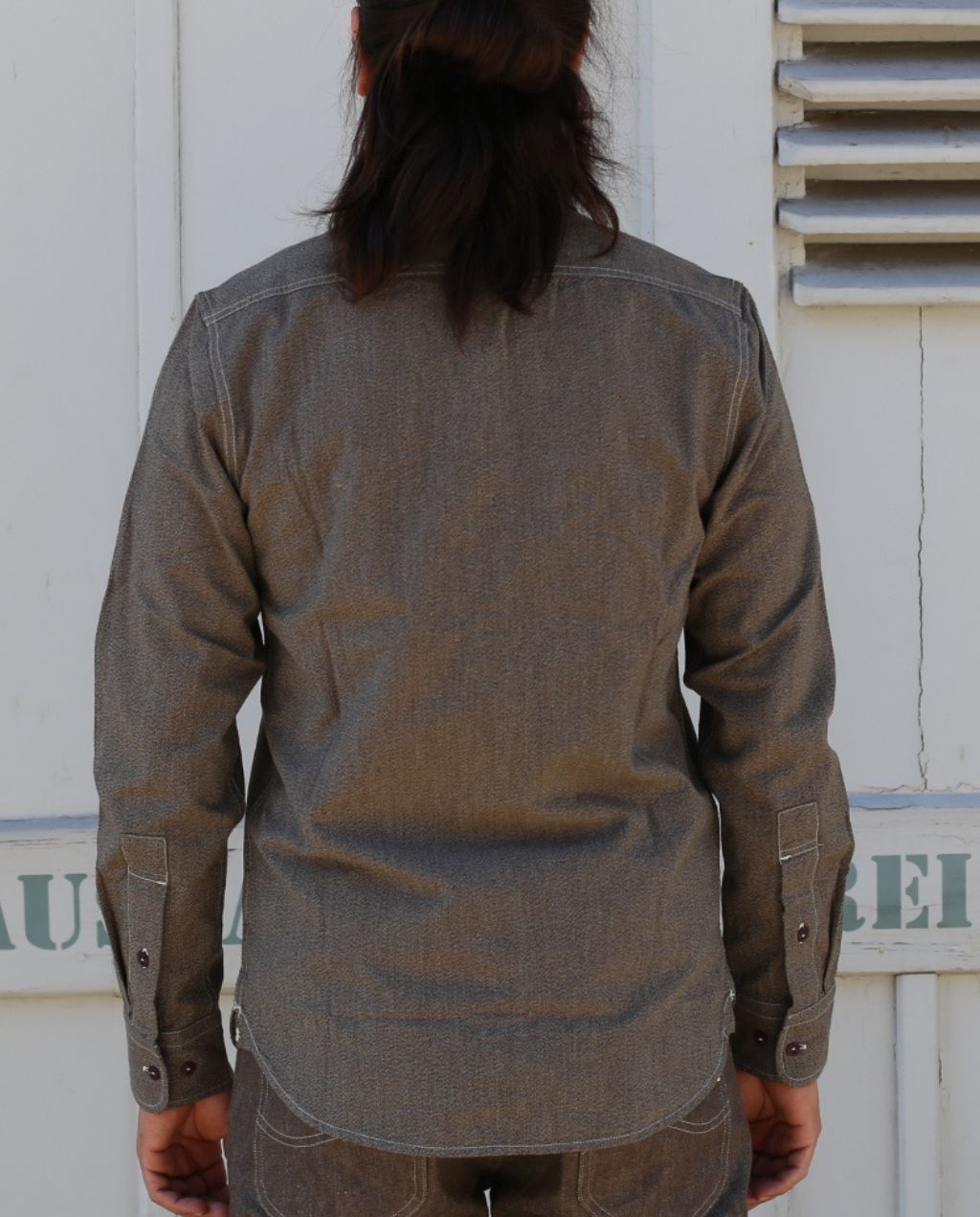 101 WORKWEAR SHIRT BISTRE brown