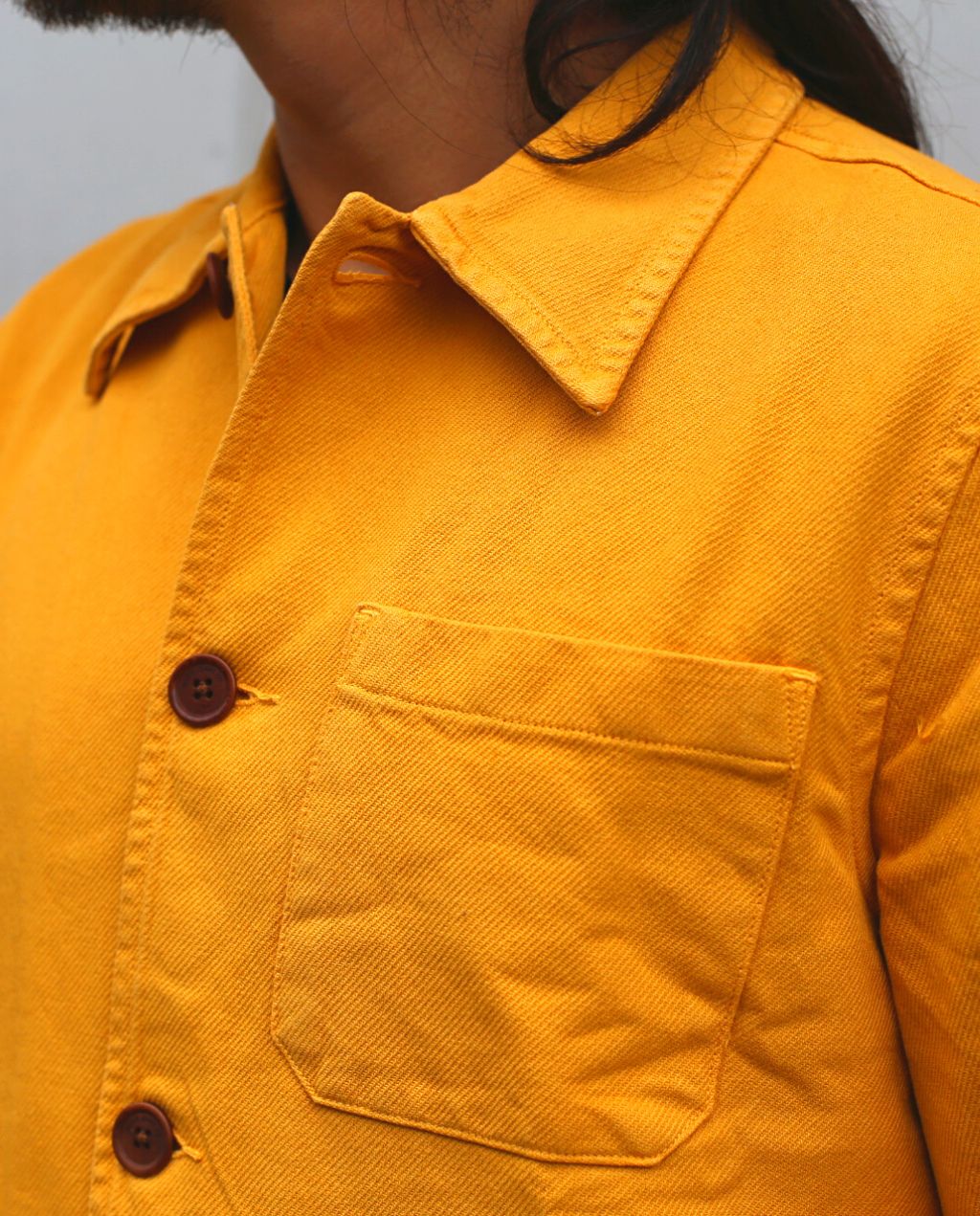BARNEY WORKER JACKET saffron