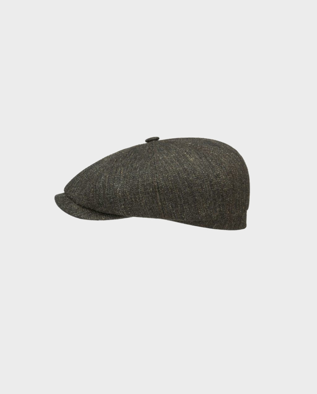 STETSON HATTERAS WOOL/LINEN 8PANELNEWBOY FLATCAP