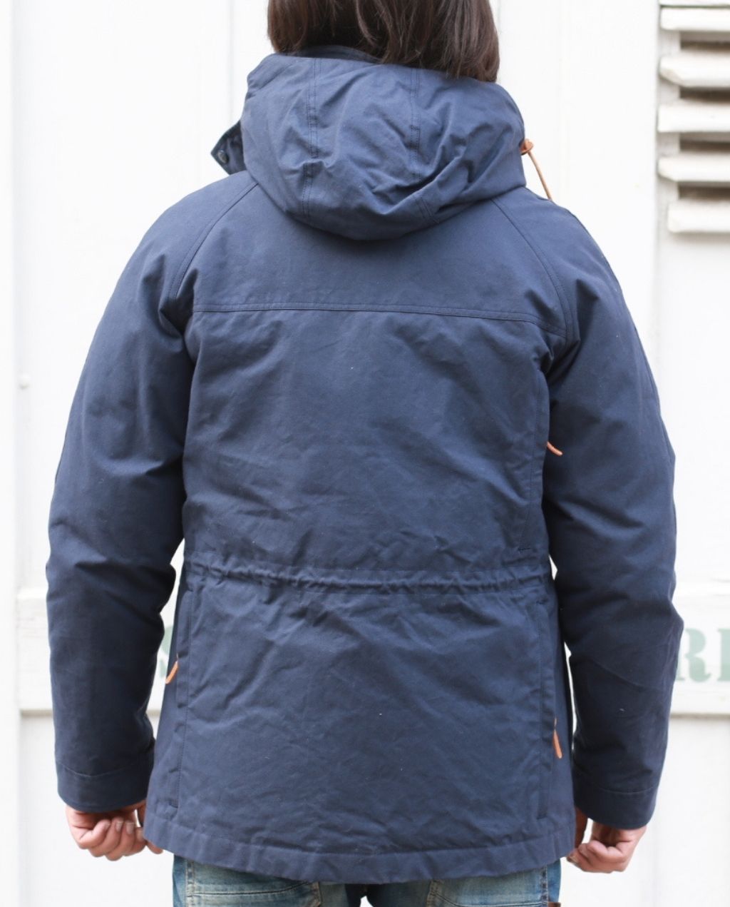 FISHERMAN DOWN PARKA navy