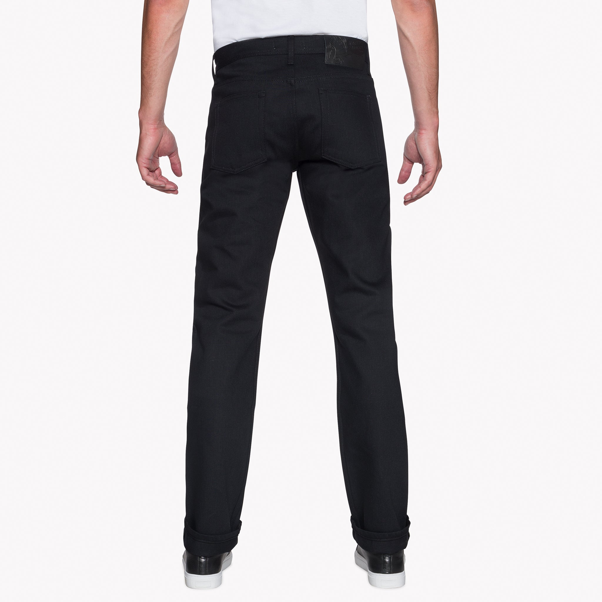 WeirdGuy Solid Black Selvedge Black