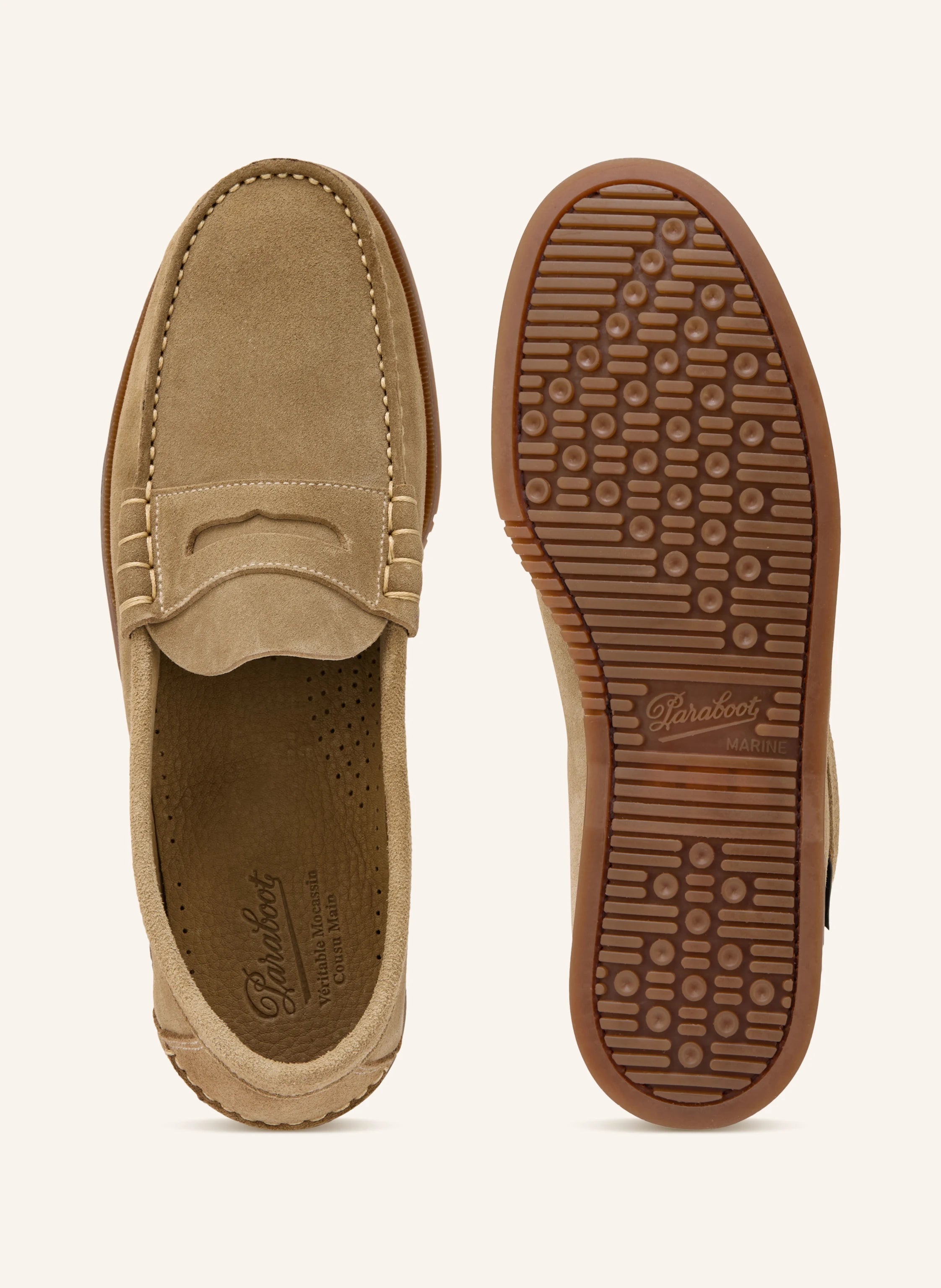 Loafer Coraux Marine Marron Vel Cong