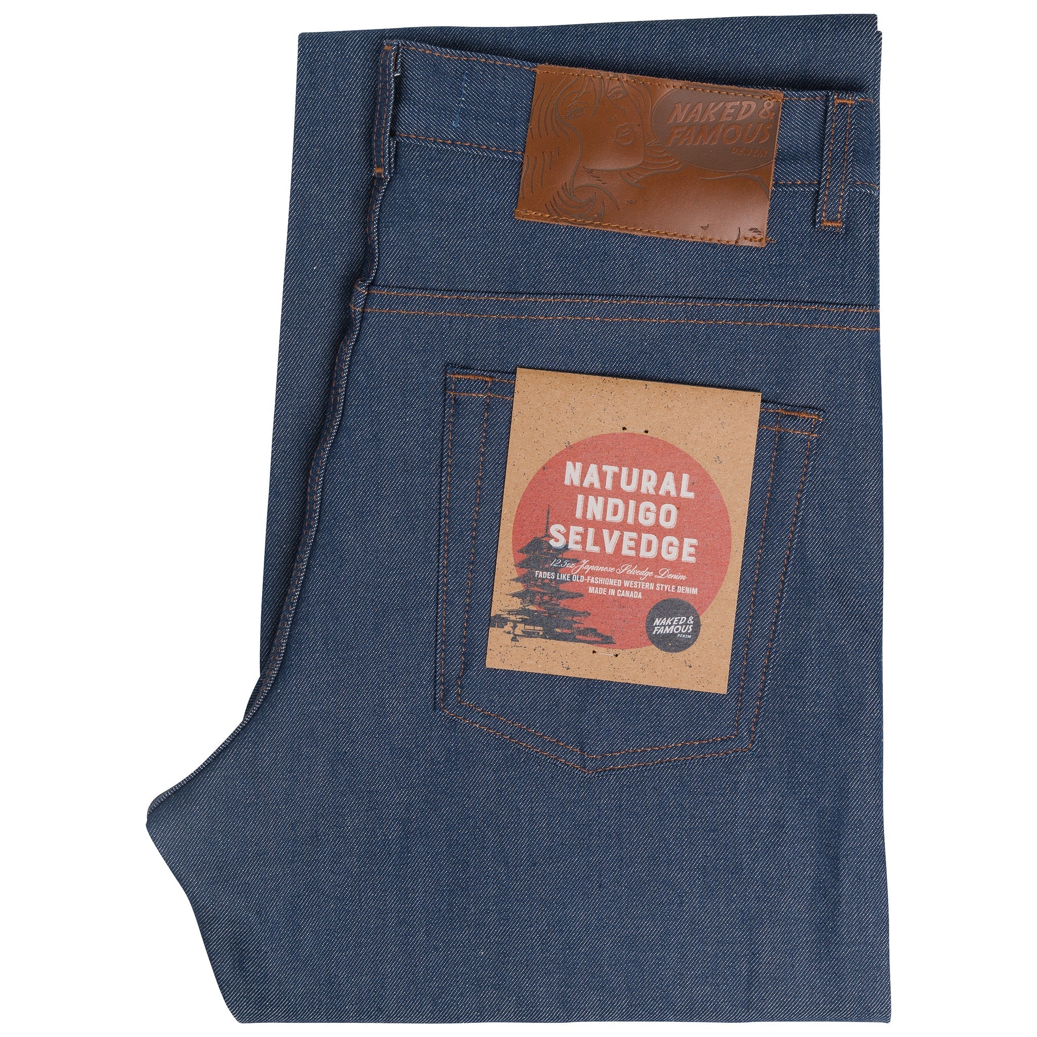 GroovyGuy Natural Indigo Selvedge Natural Indigo