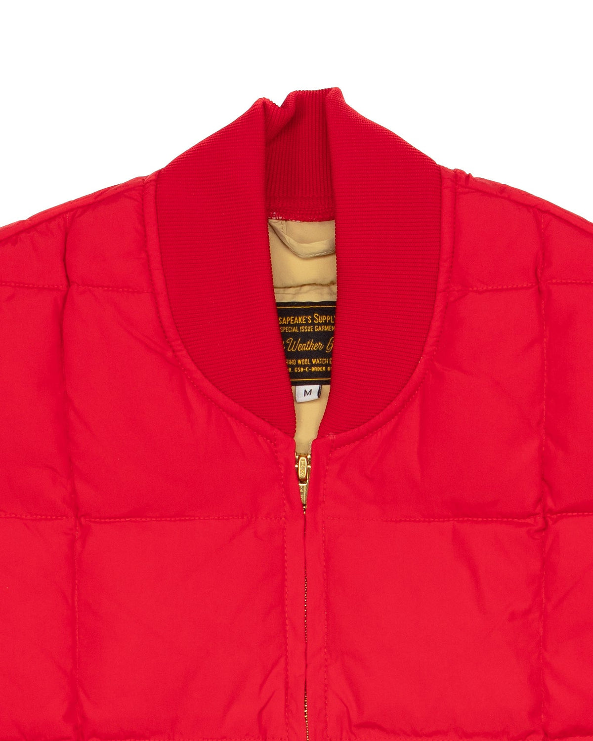 Down Vest Seattle Rescue Red