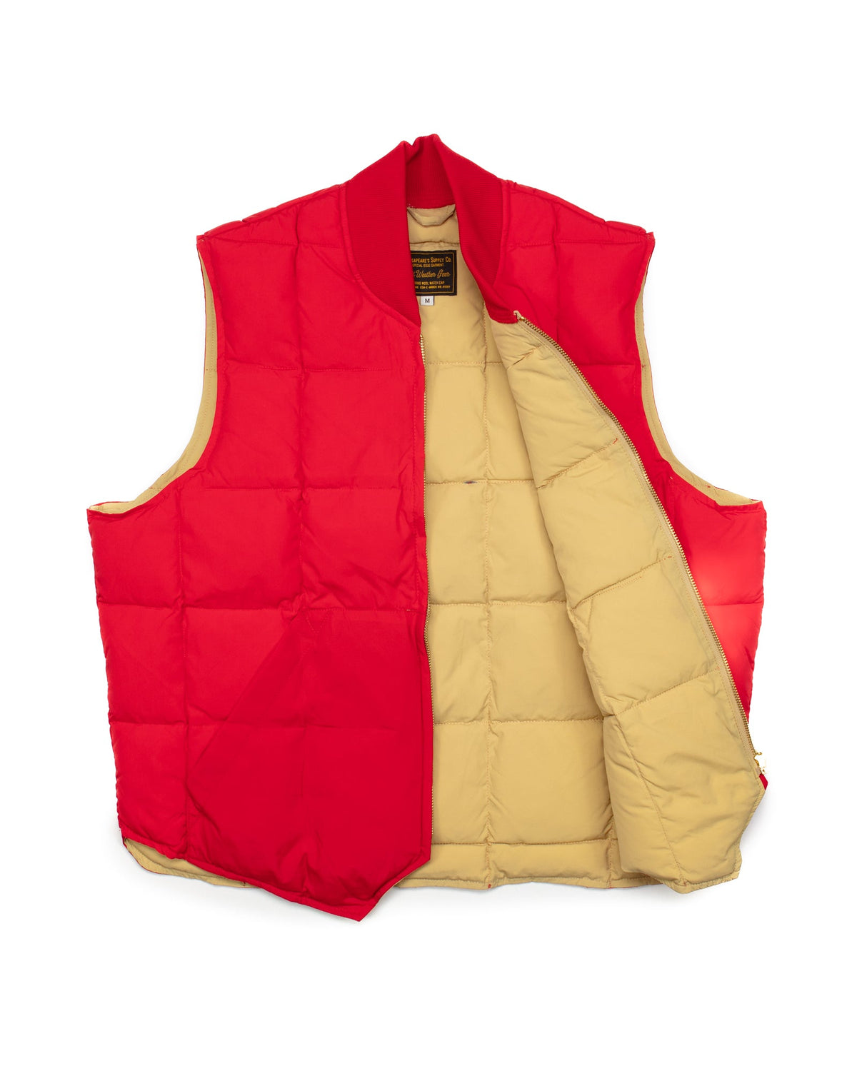 Down Vest Seattle Rescue Red