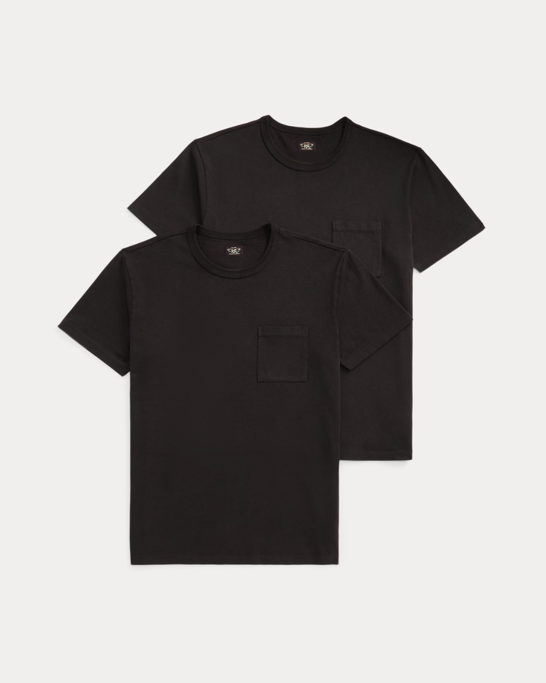 T-Shirt mit Tasche im 2er-Pack