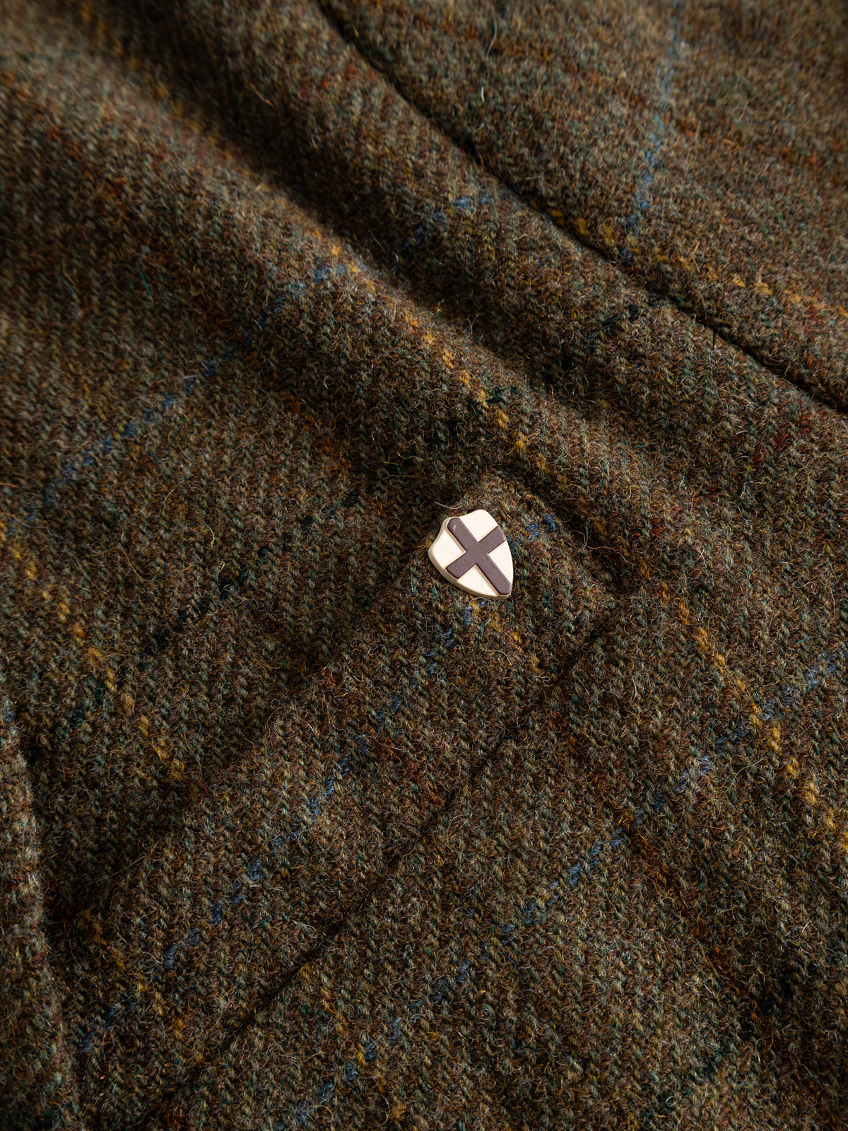 BGleopardi Skotch Blazer Brown Check