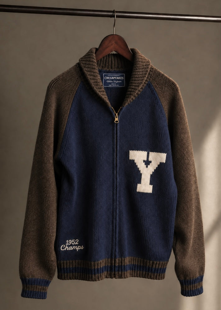 Yankees Champ Wool Stadium Zip