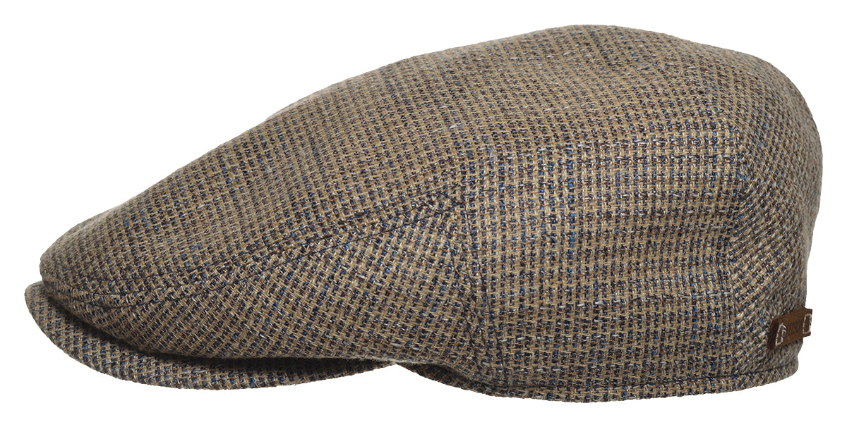 Stetson Flatcap Kent Coffee Dyed Barista