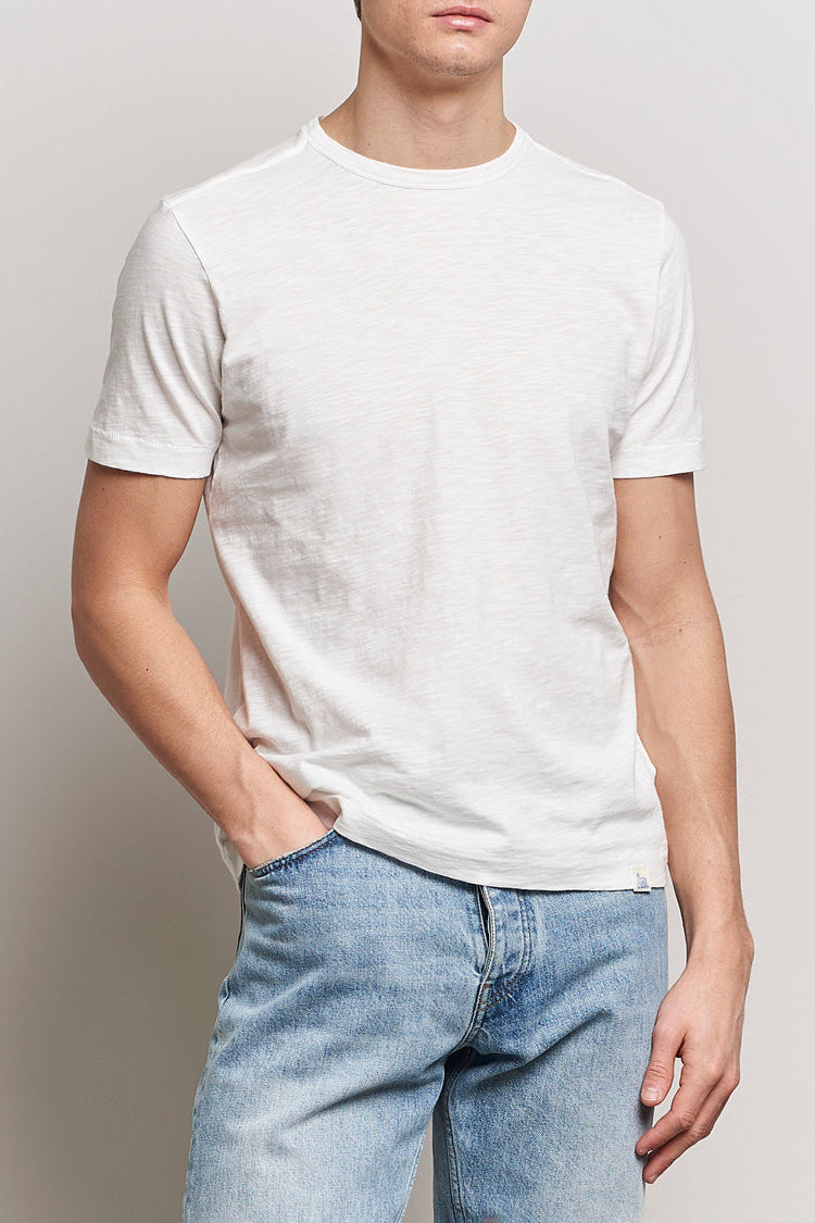 SCT04 Unisex Shirt PIMA Bio Baumwolle Relaxed - White