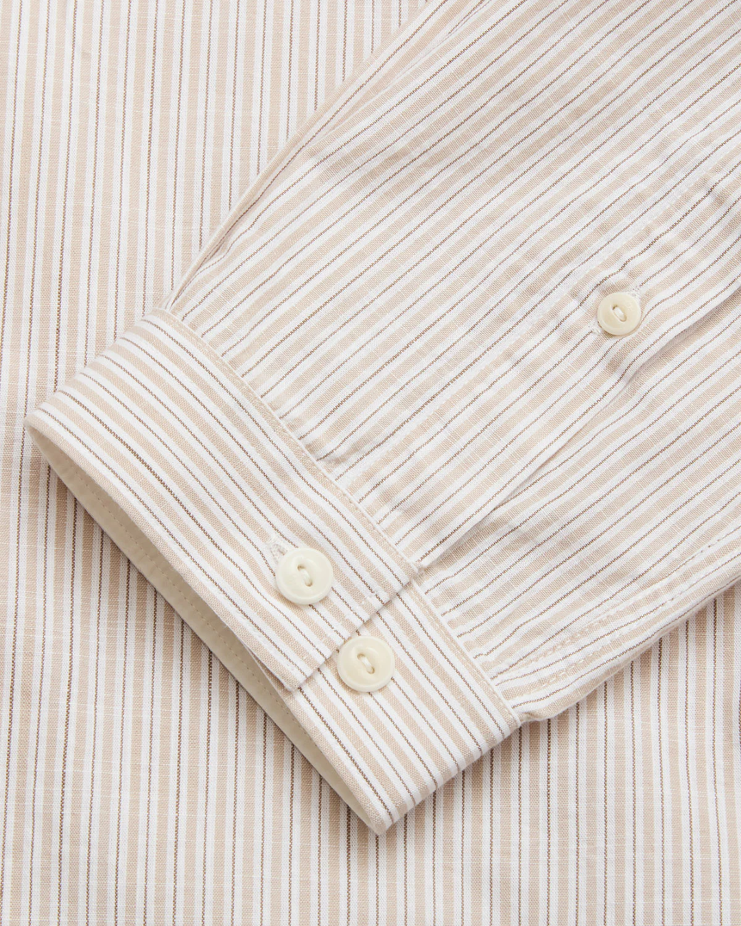 Basso Meco Shirt beige Stripe
