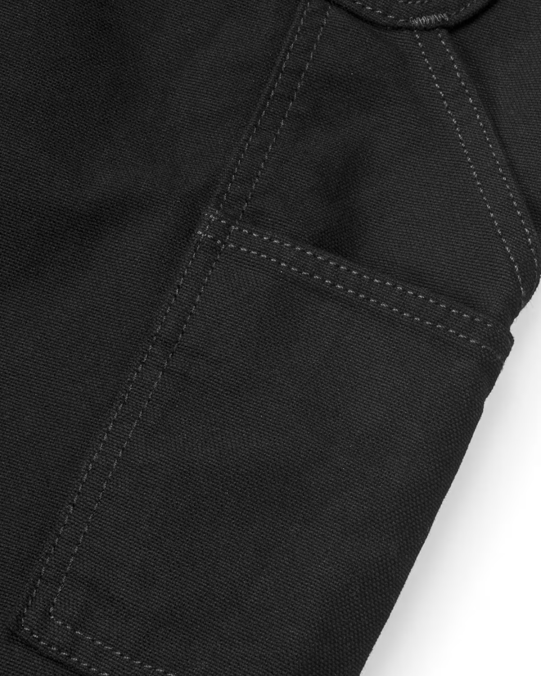 Bib Overall Black Rised