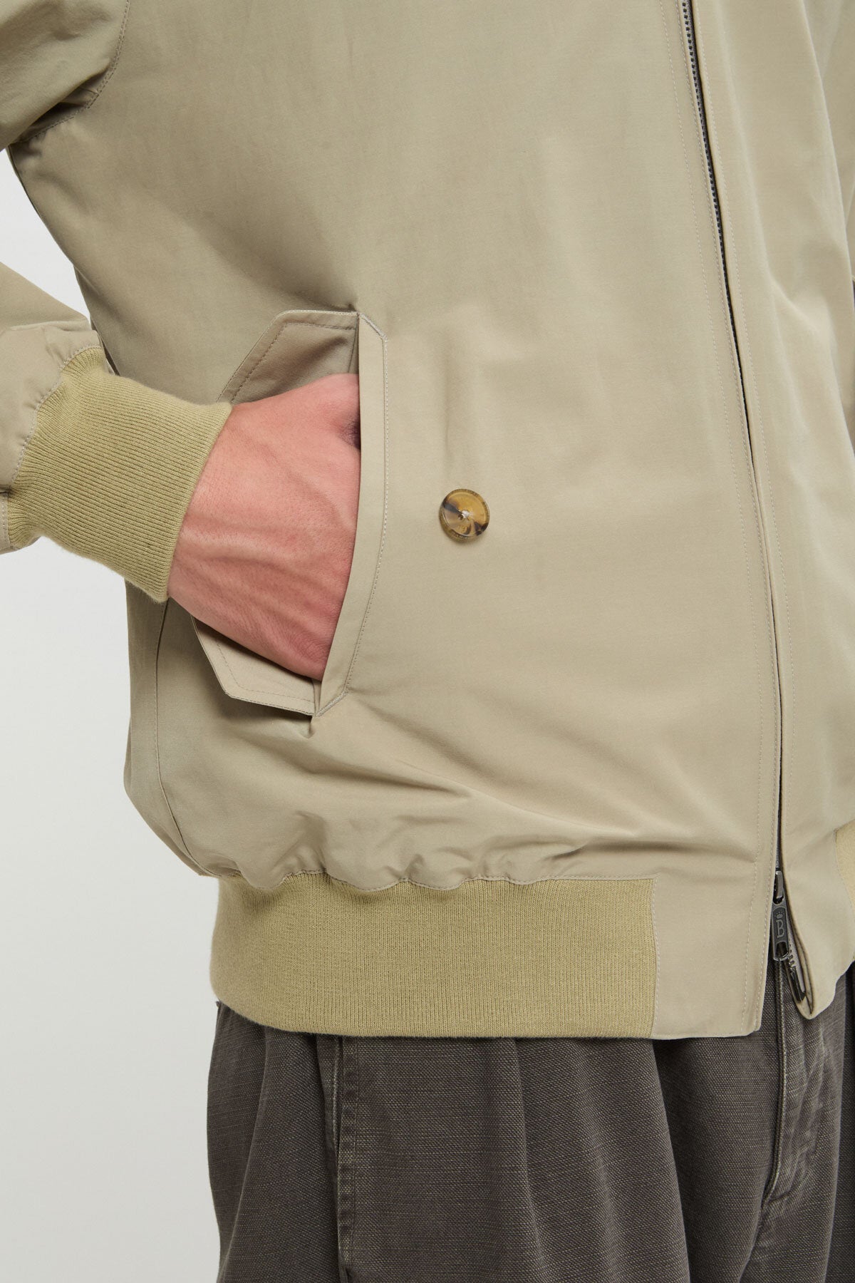 G9 Harrington Jacket- Natural