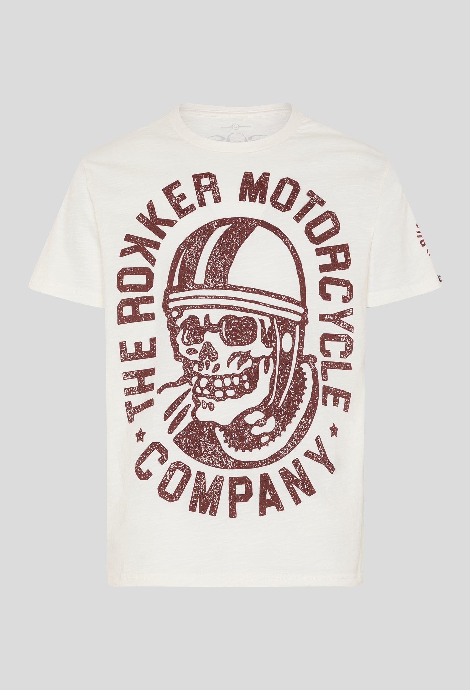 MOTORCYCLE 77 CO. T-SHIRT white