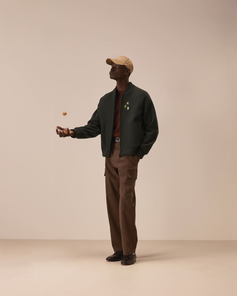 Bomber Zip Dark Forest
