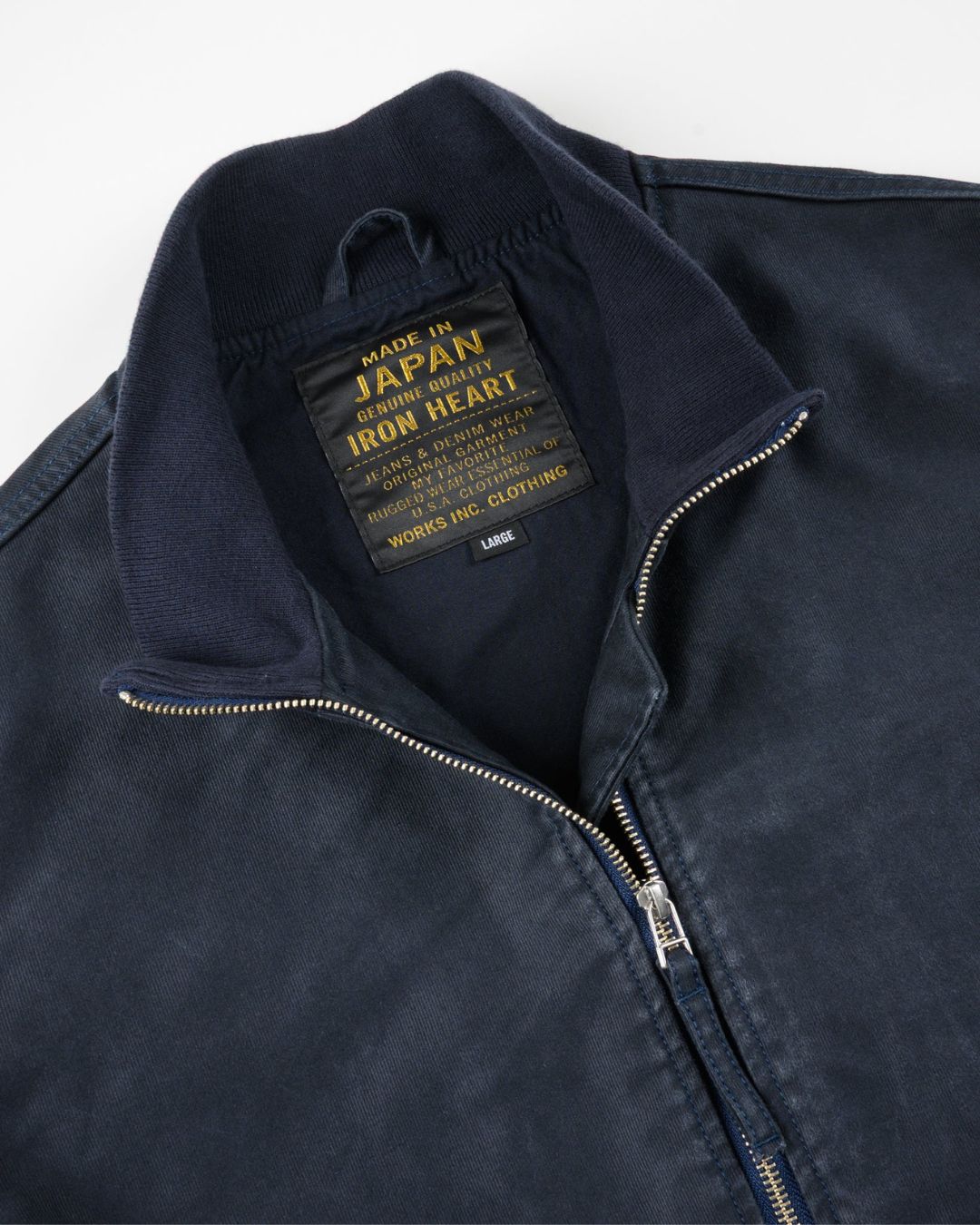 12oz Whipcord Tanker Jacket - IHM-47-NAV