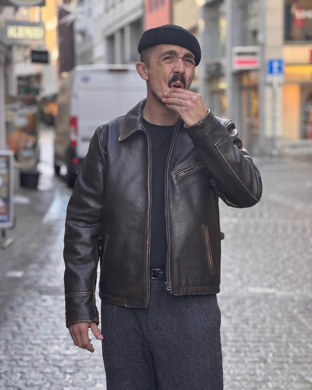 Cochrane - Calf Brushed - Brown Washed