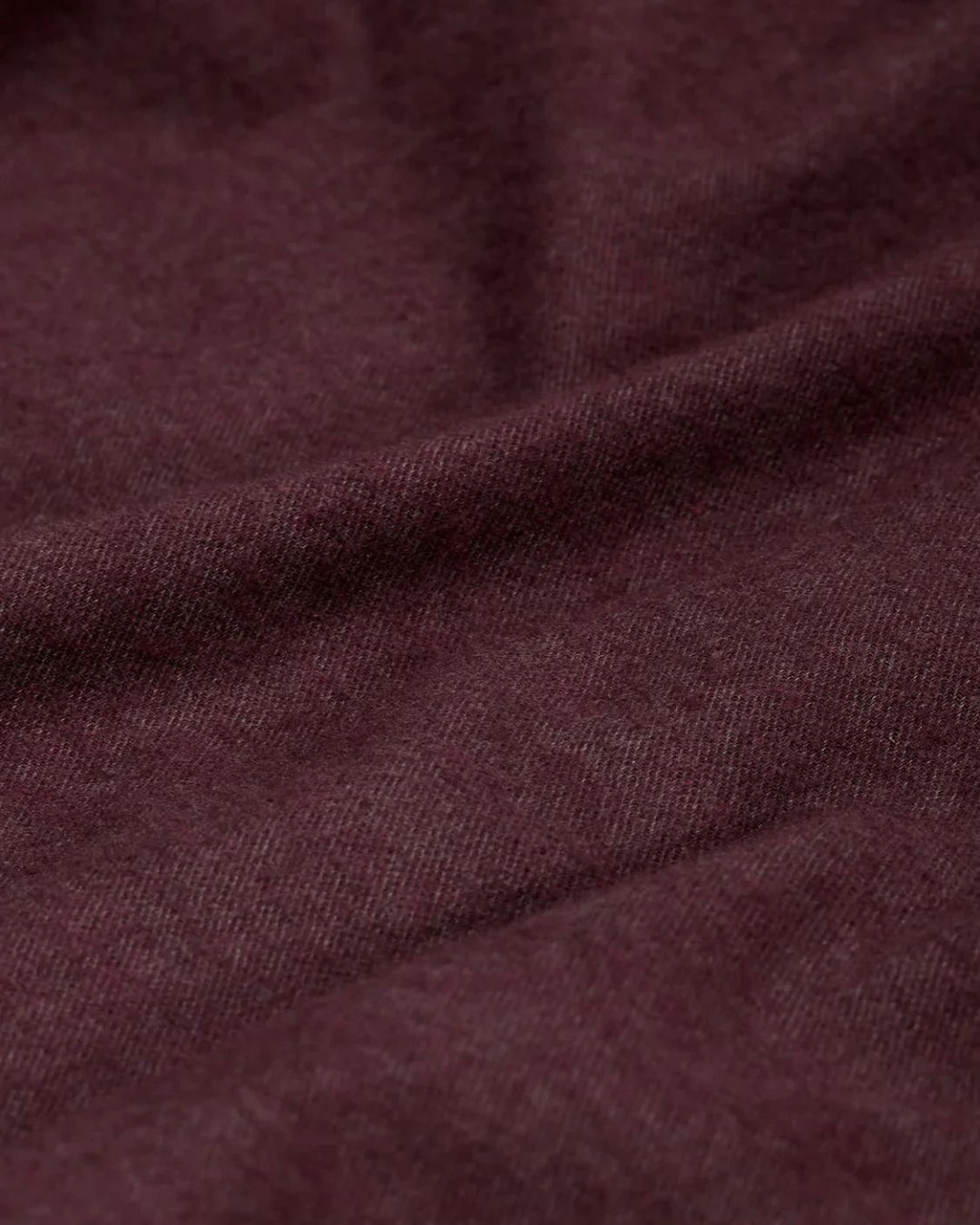 Flanellhemd Populus Bordeaux