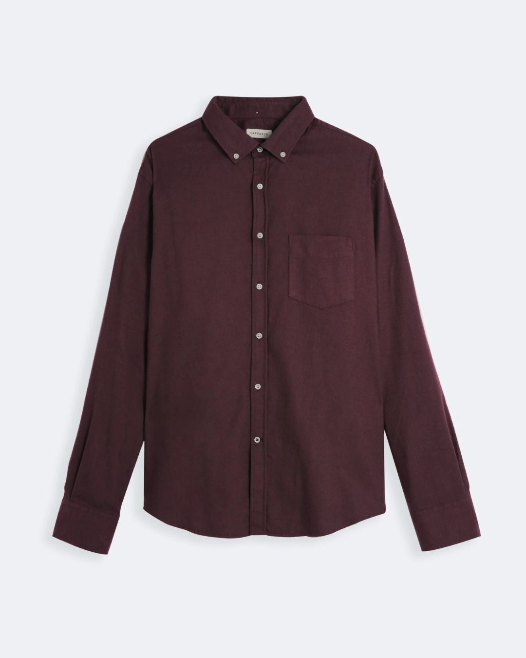 Flanellhemd Populus Bordeaux