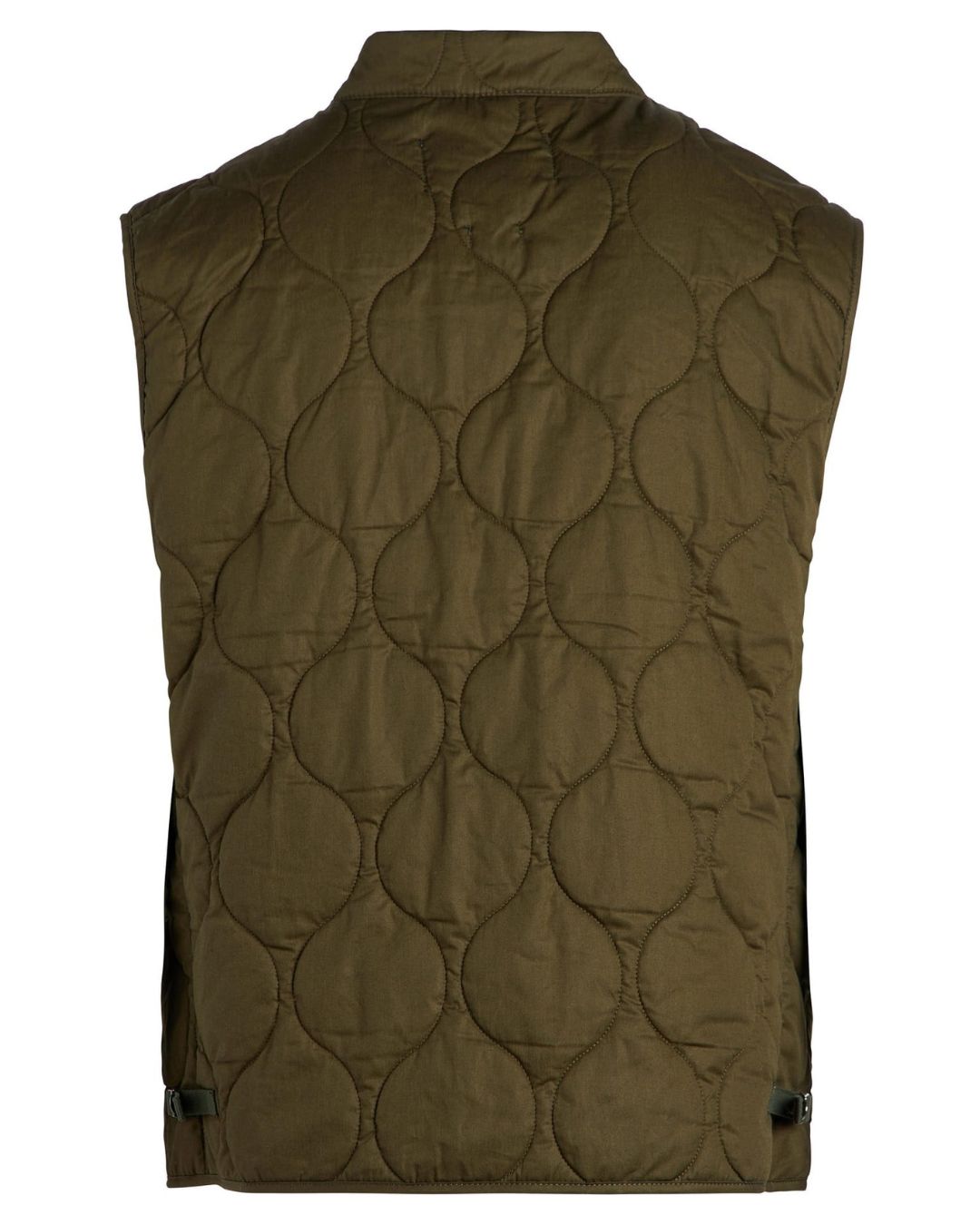 Quilted Vest - Olive