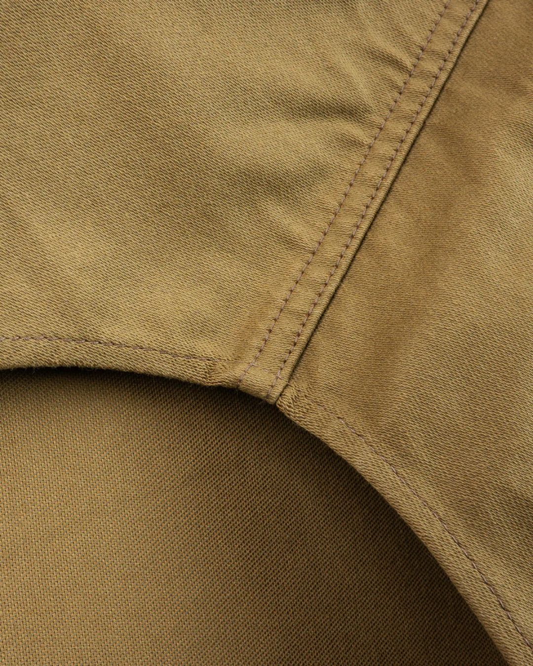 12oz Military Moleskin Western Shirt - Khaki