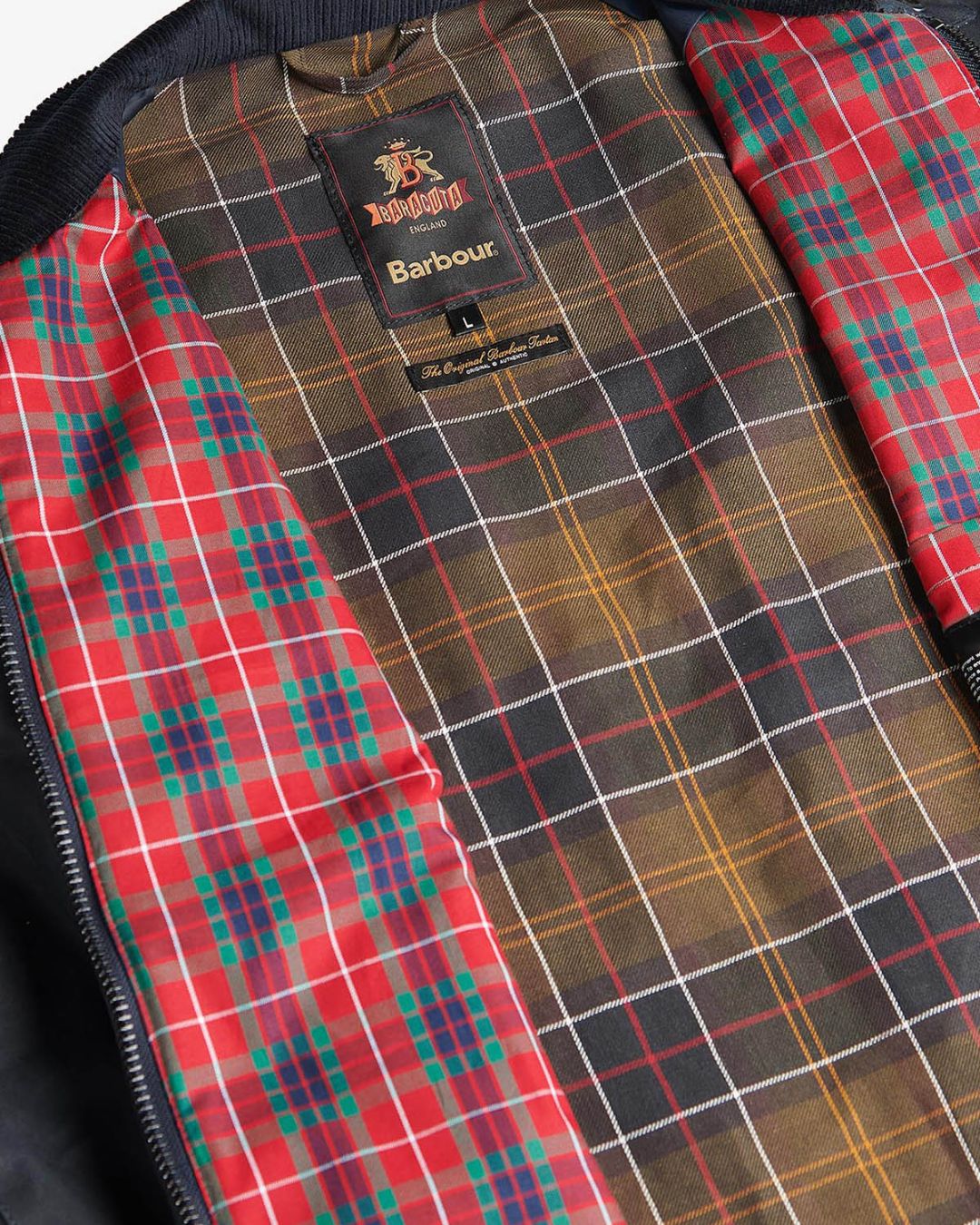 BARBOUR X BARACUTA - Navy