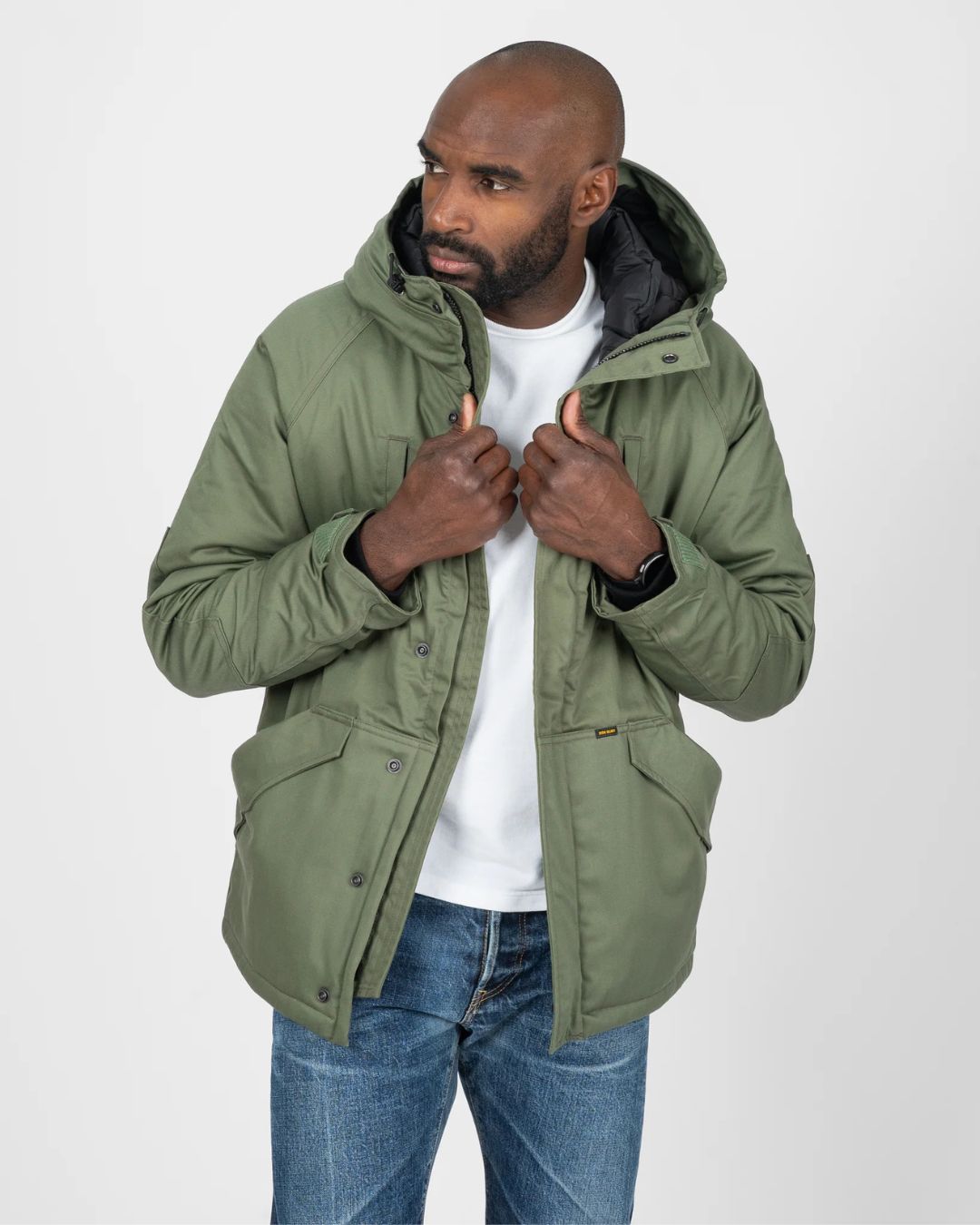 8oz Sateen/Primaloft® Winter Parka Jacket - Olive