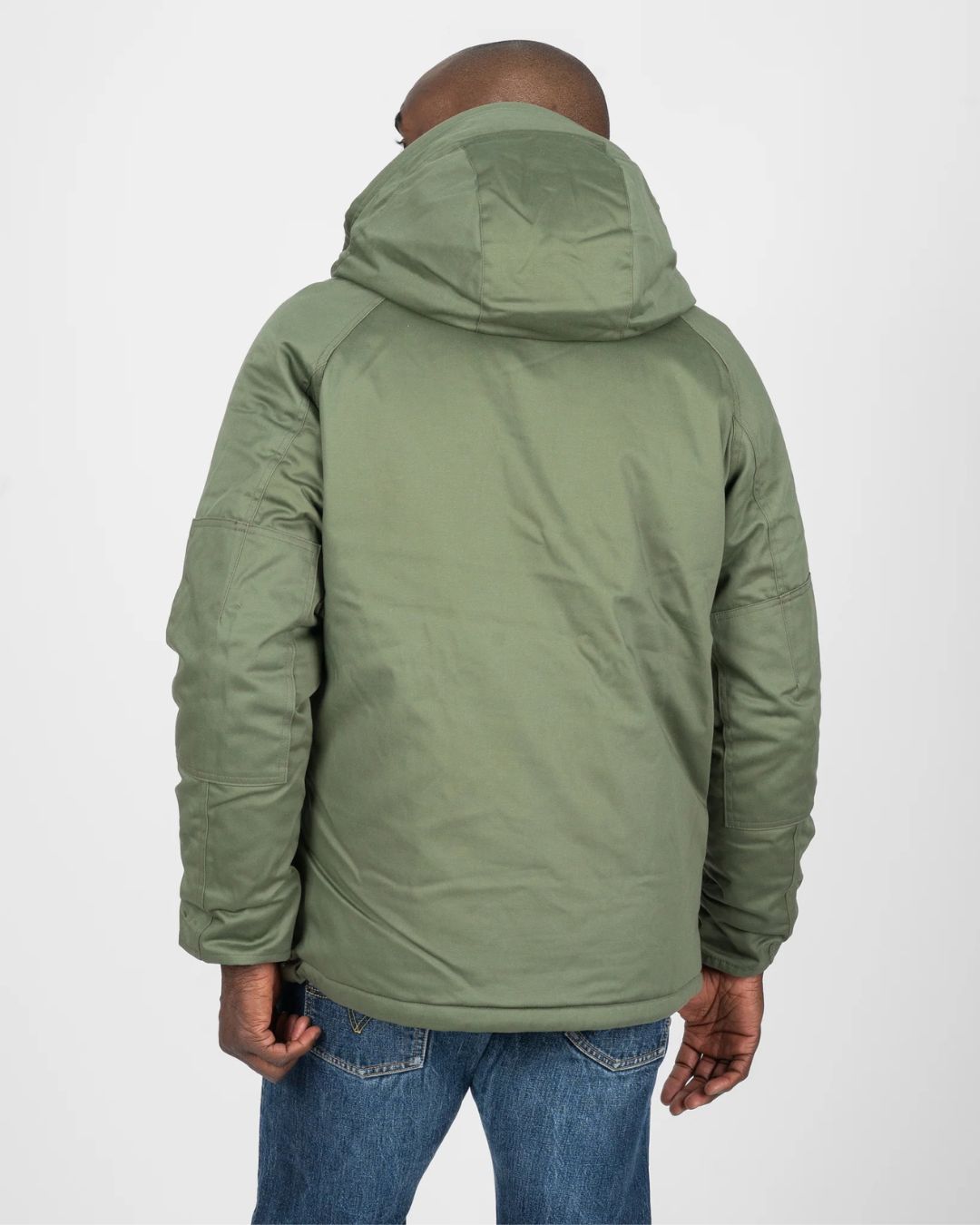 8oz Sateen/Primaloft® Winter Parka Jacket - Olive