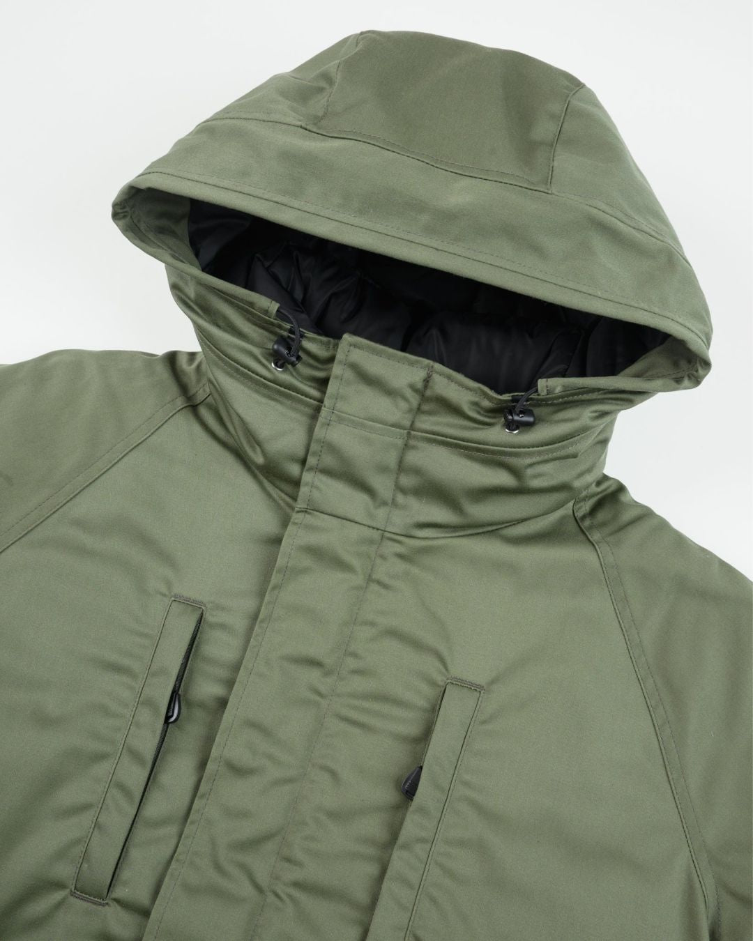 8oz Sateen/Primaloft® Winter Parka Jacket - Olive