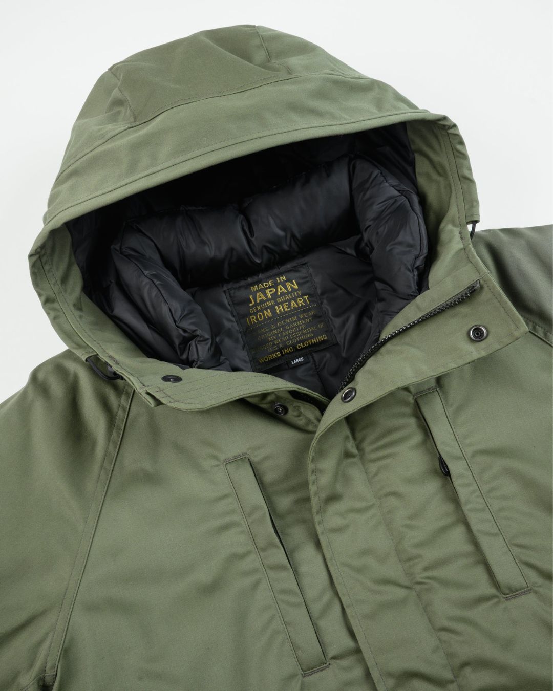 8oz Sateen/Primaloft® Winter Parka Jacket - Olive