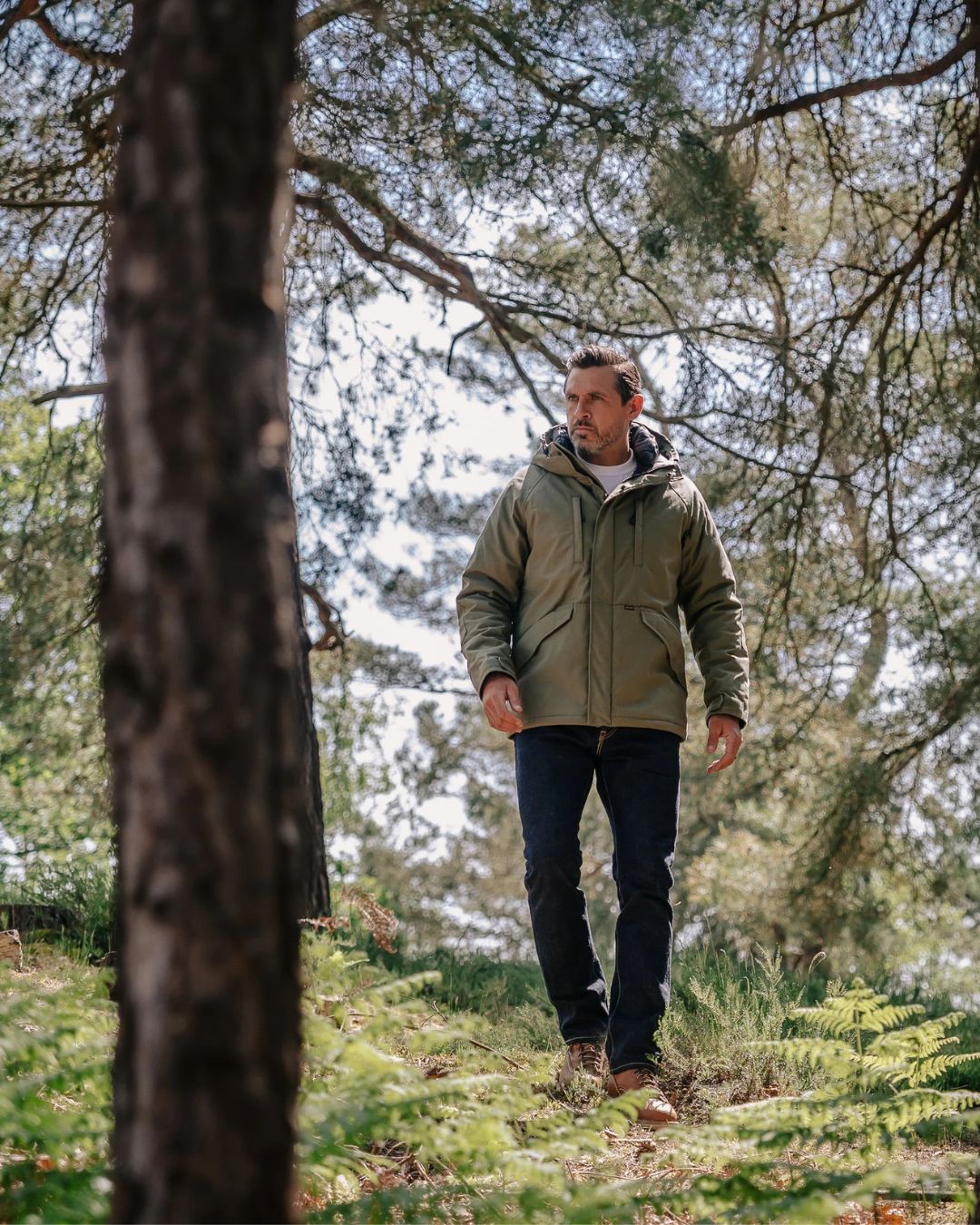 8oz Sateen/Primaloft® Winter Parka Jacket - Olive