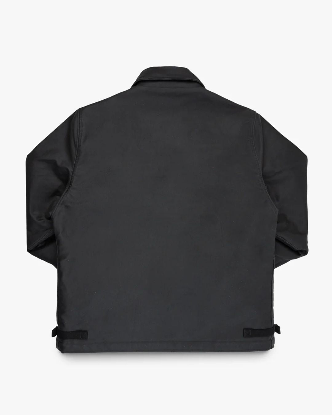 Oiled Whipcord A2 Deck Jacket - Black