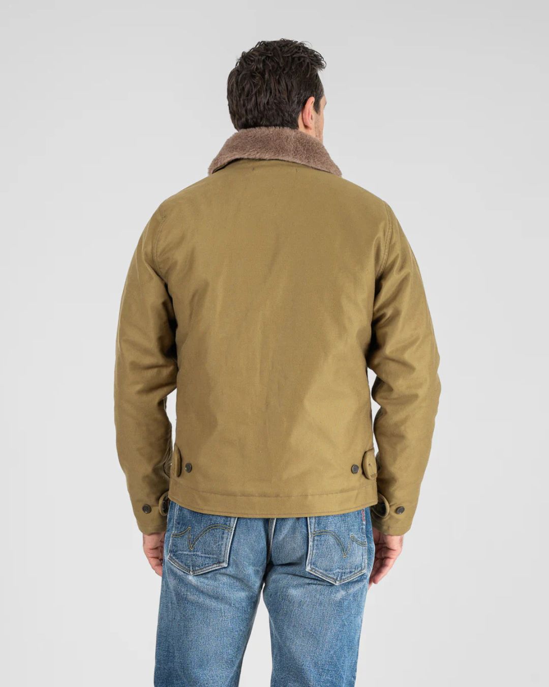 Whipcord N1 Deck Jacket - Khaki
