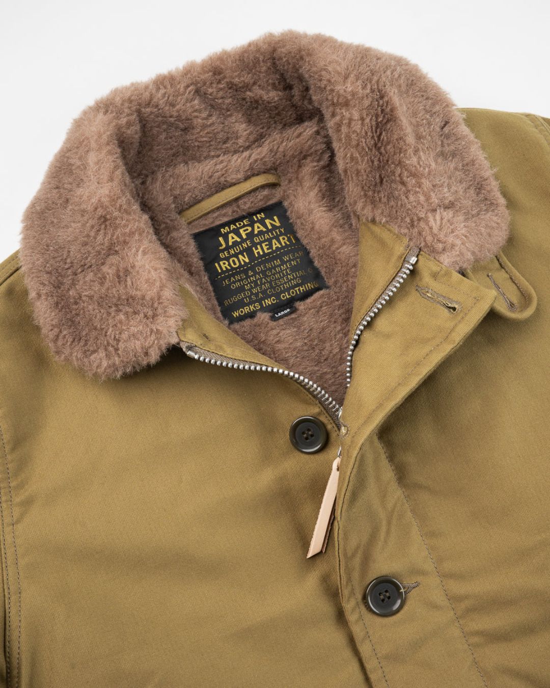 Whipcord N1 Deck Jacket - Khaki