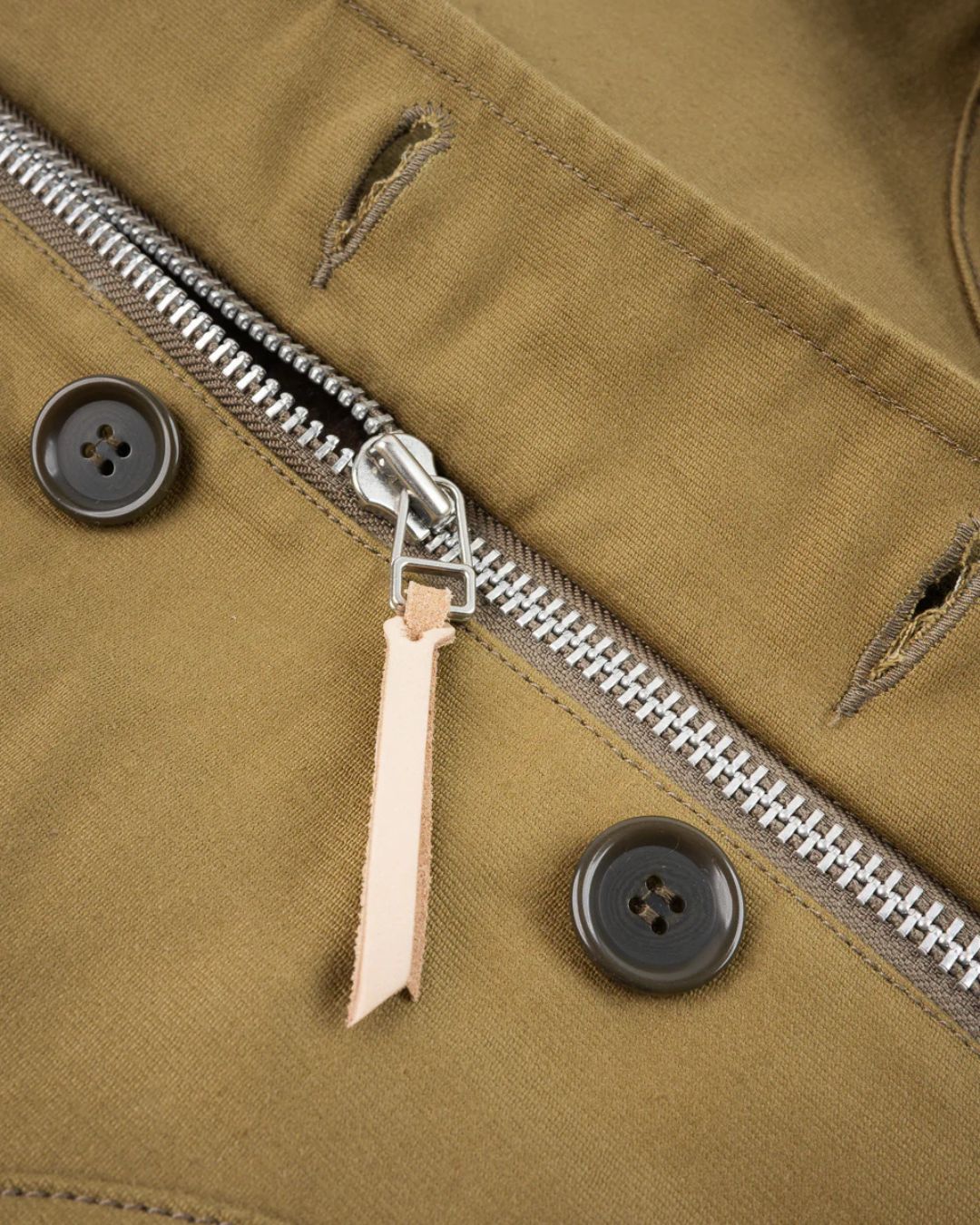 Whipcord N1 Deck Jacket - Khaki