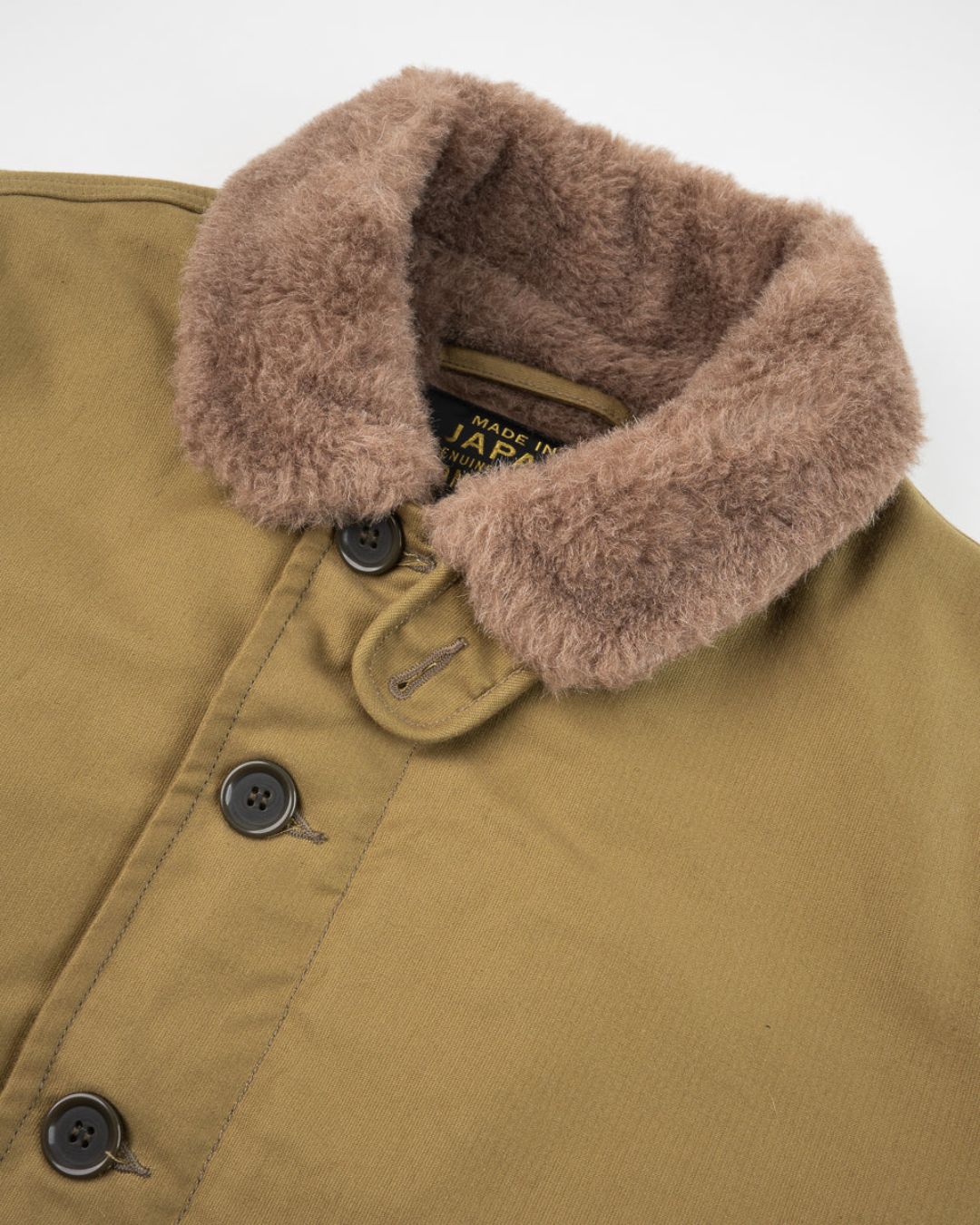 Whipcord N1 Deck Jacket - Khaki