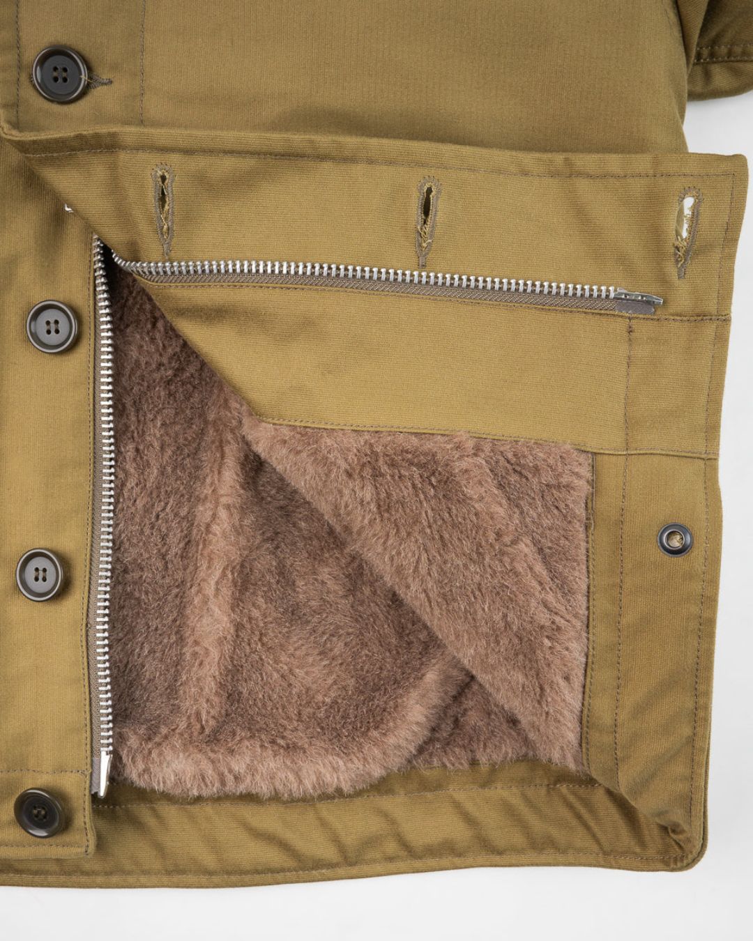 Whipcord N1 Deck Jacket - Khaki