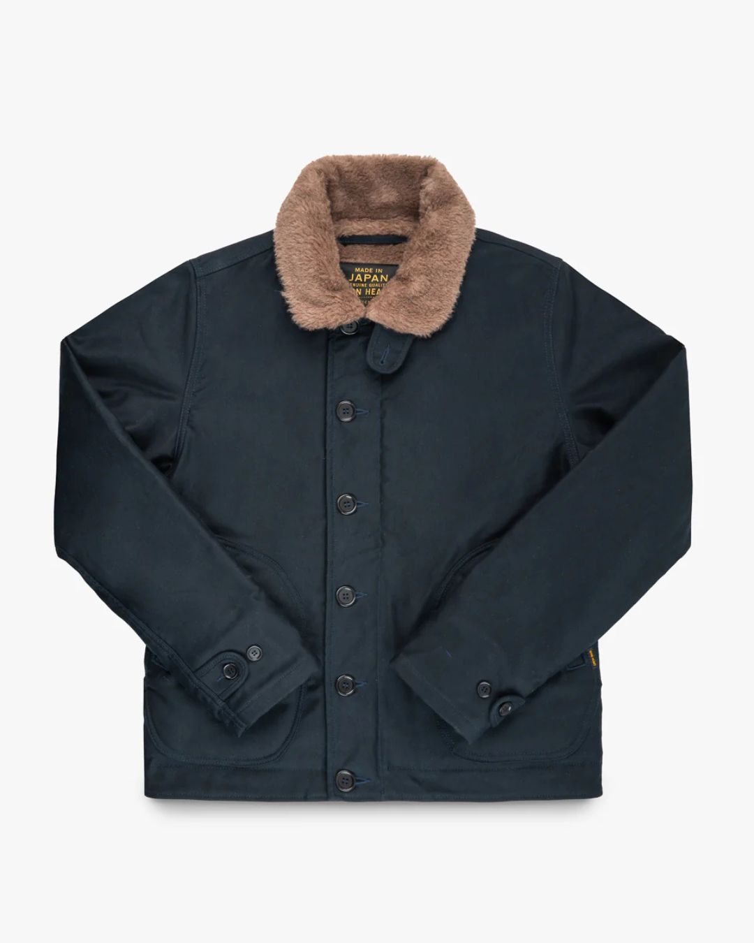 Whipcord N1 Deck Jacket - Navy - IHM-35-NAVY