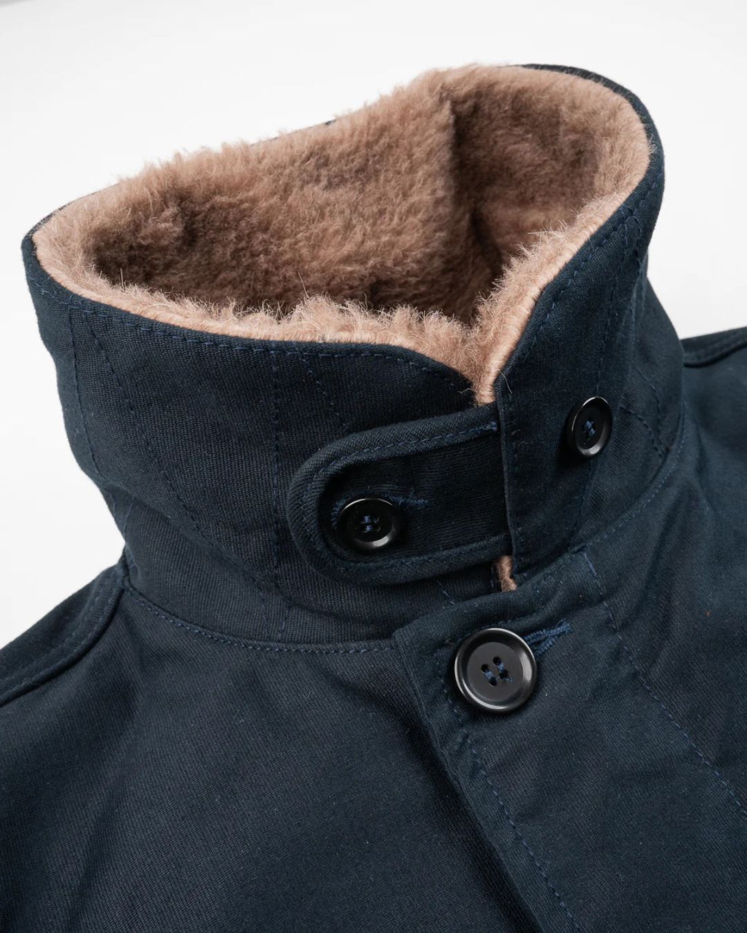 Whipcord N1 Deck Jacket - Navy - IHM-35-NAVY