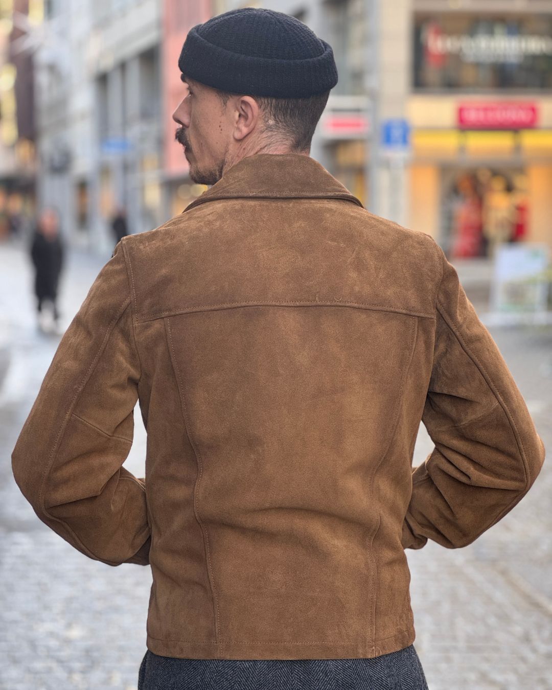 Finn Rough Suede - Tobacco