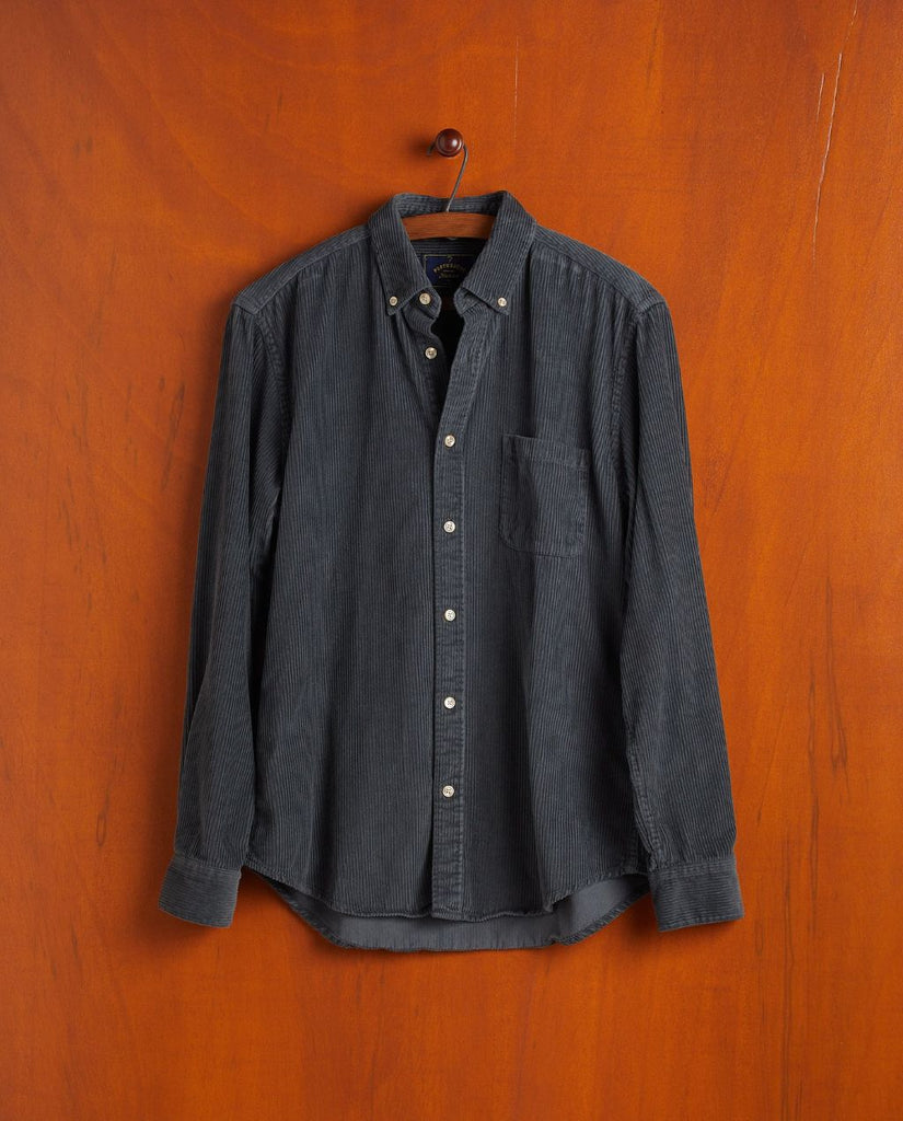 Lobo Corduroy Shirt anthrazit