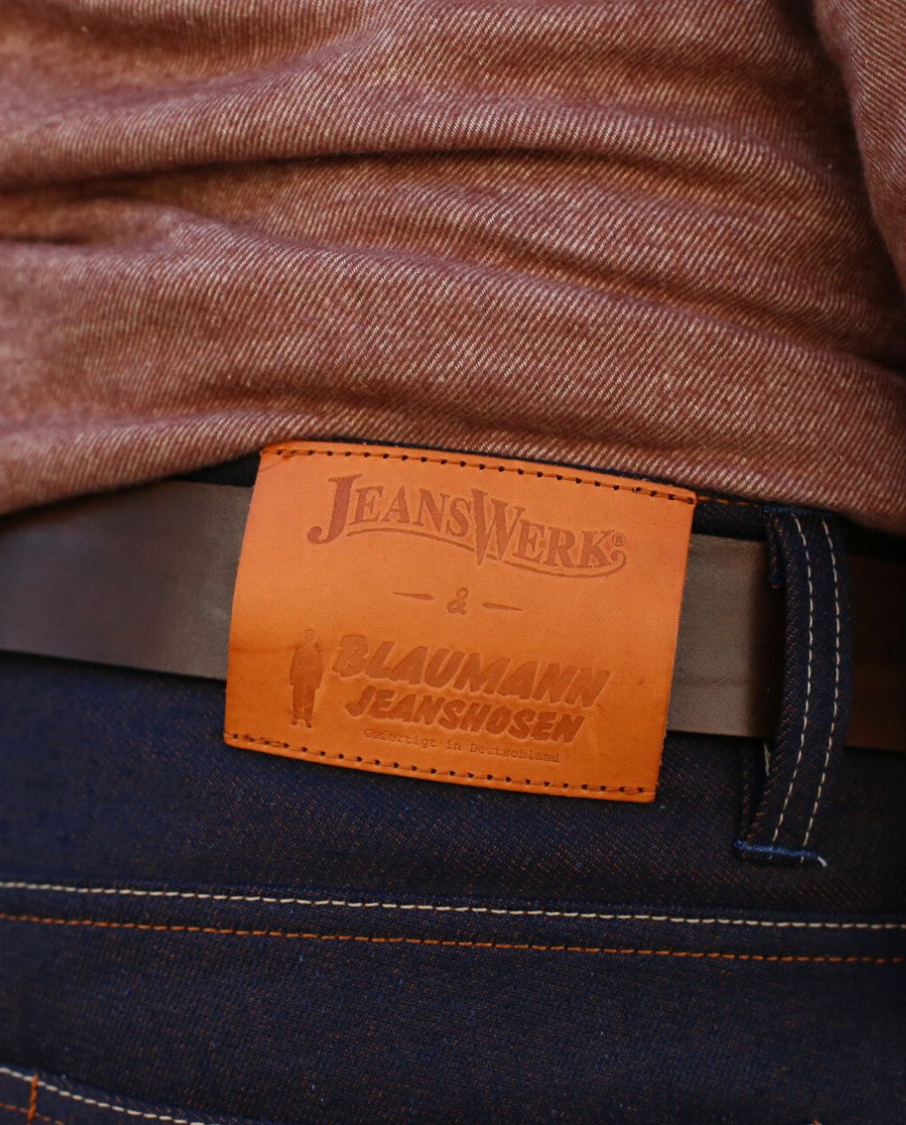 Jeanswerk 10Y. red/browncast